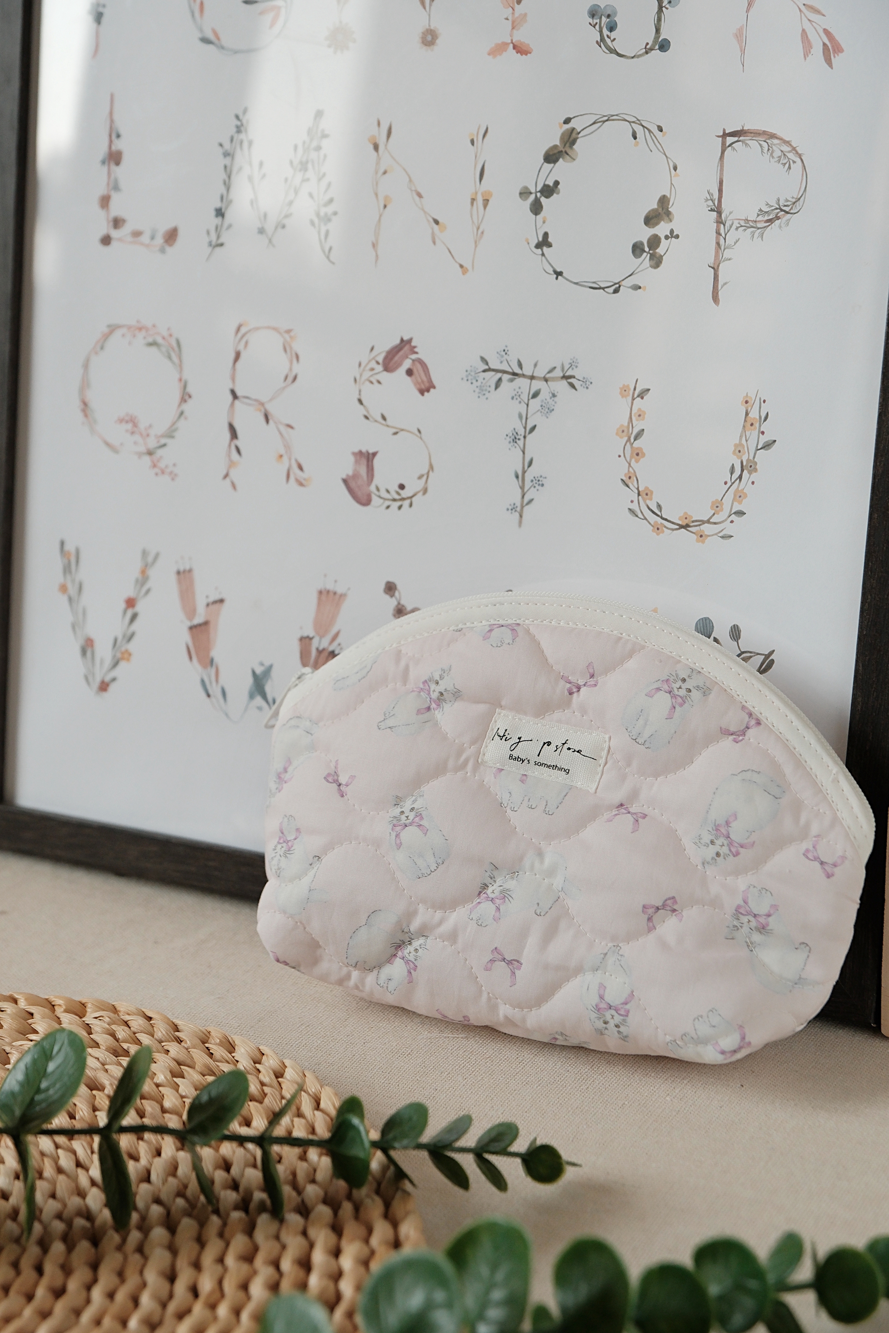 Hi Y.P store-貝殼小物包-棉花糖小貓