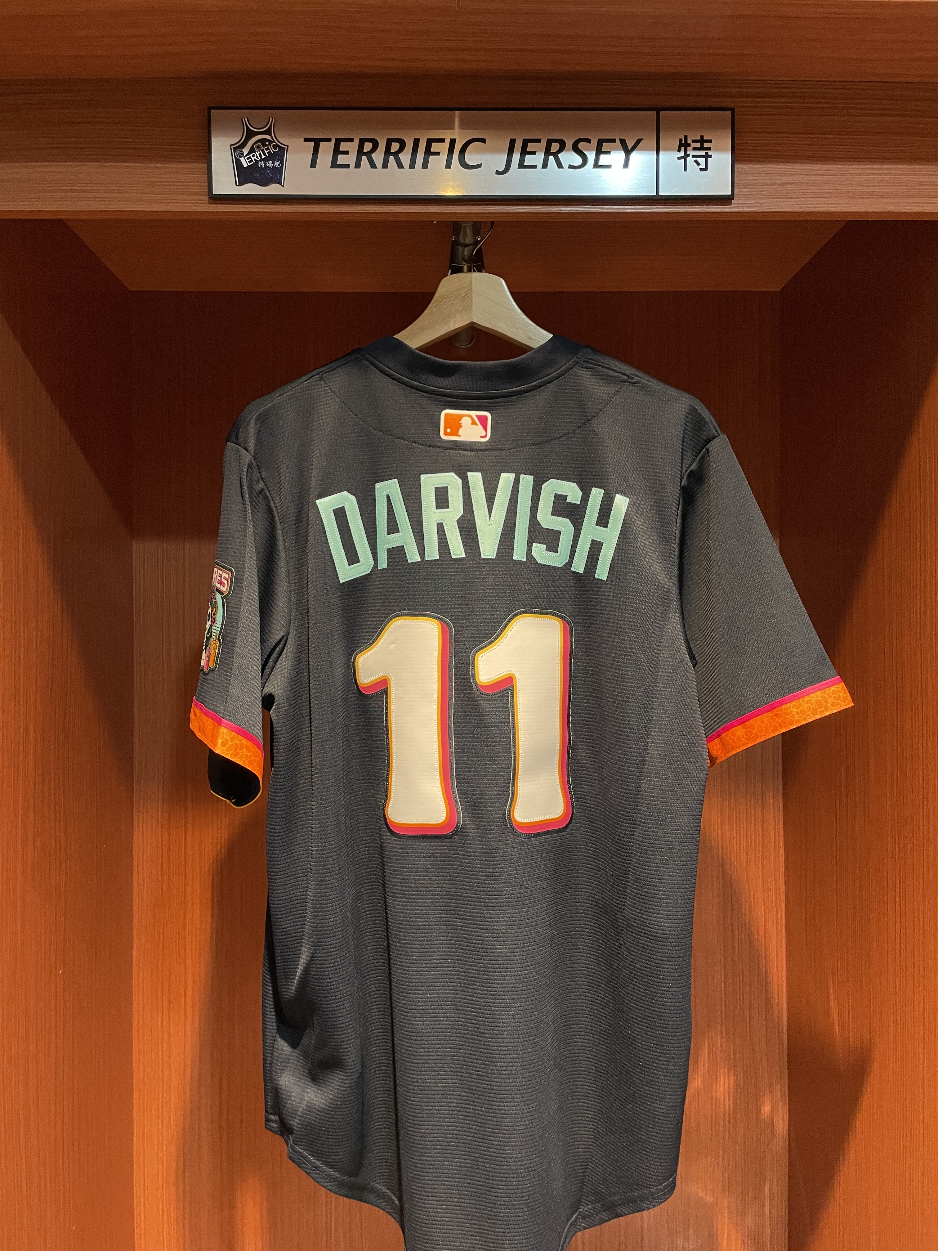 MLB球衣 Yu Darvish 聖地牙哥教士城市 達比修有 2026 City Nike Stadium Player Name Jersey 球迷版 熱轉印 全新