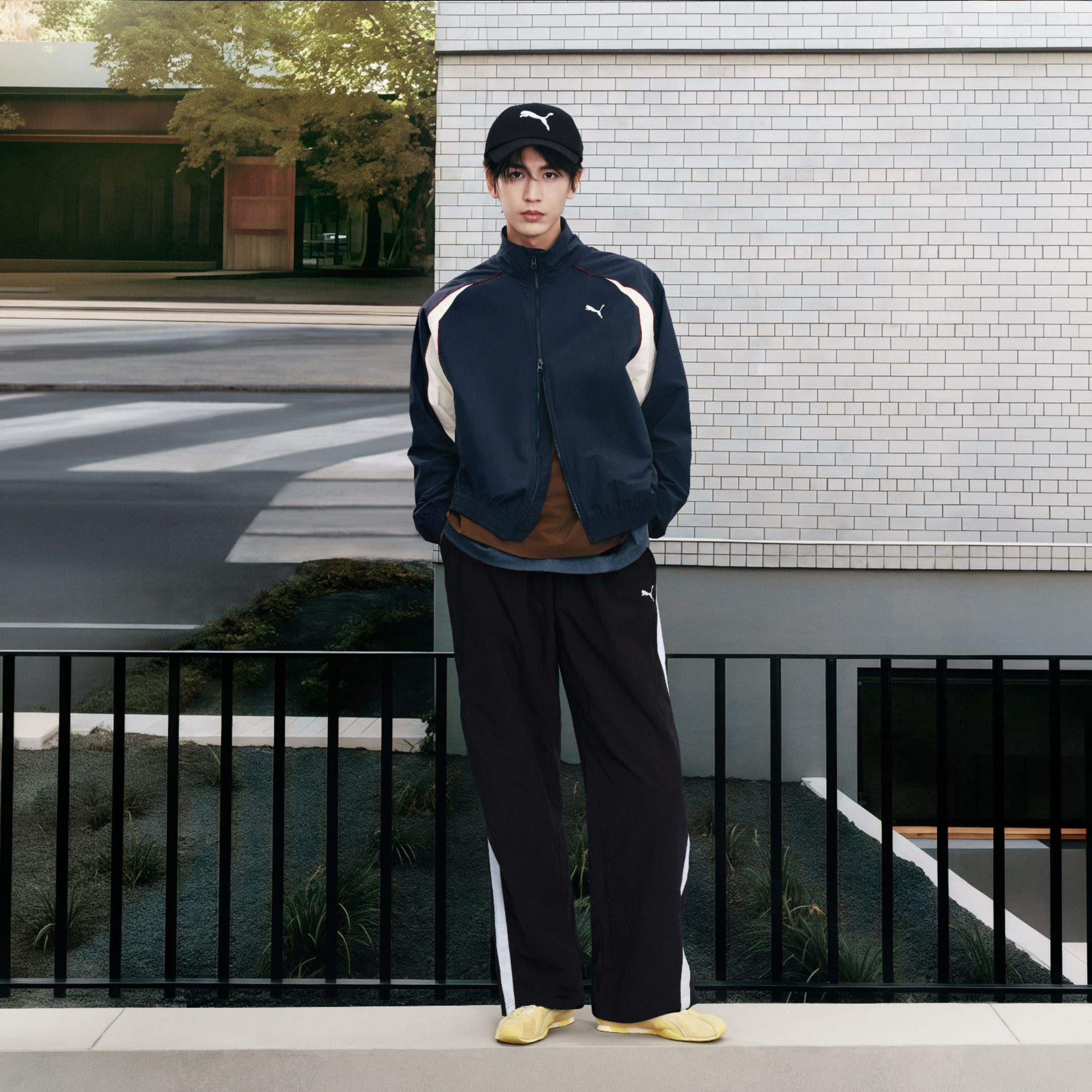 NICEDAY 代購  Puma H-Street 鵝黃色 張凌赫同款 戶外 清涼 春夏 亮色 408612-02