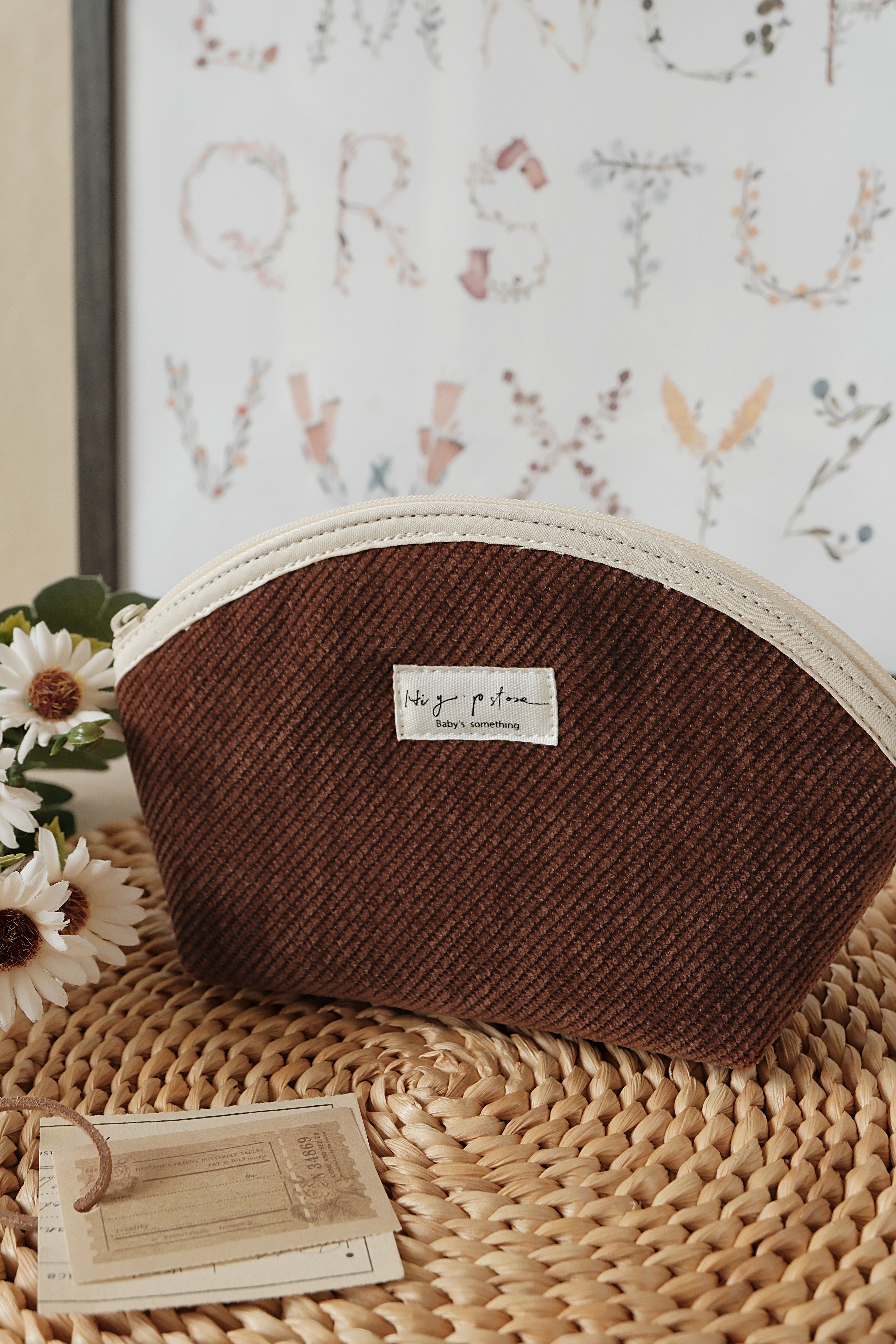 Hi Y.P store-貝殼小物包-焦糖可可