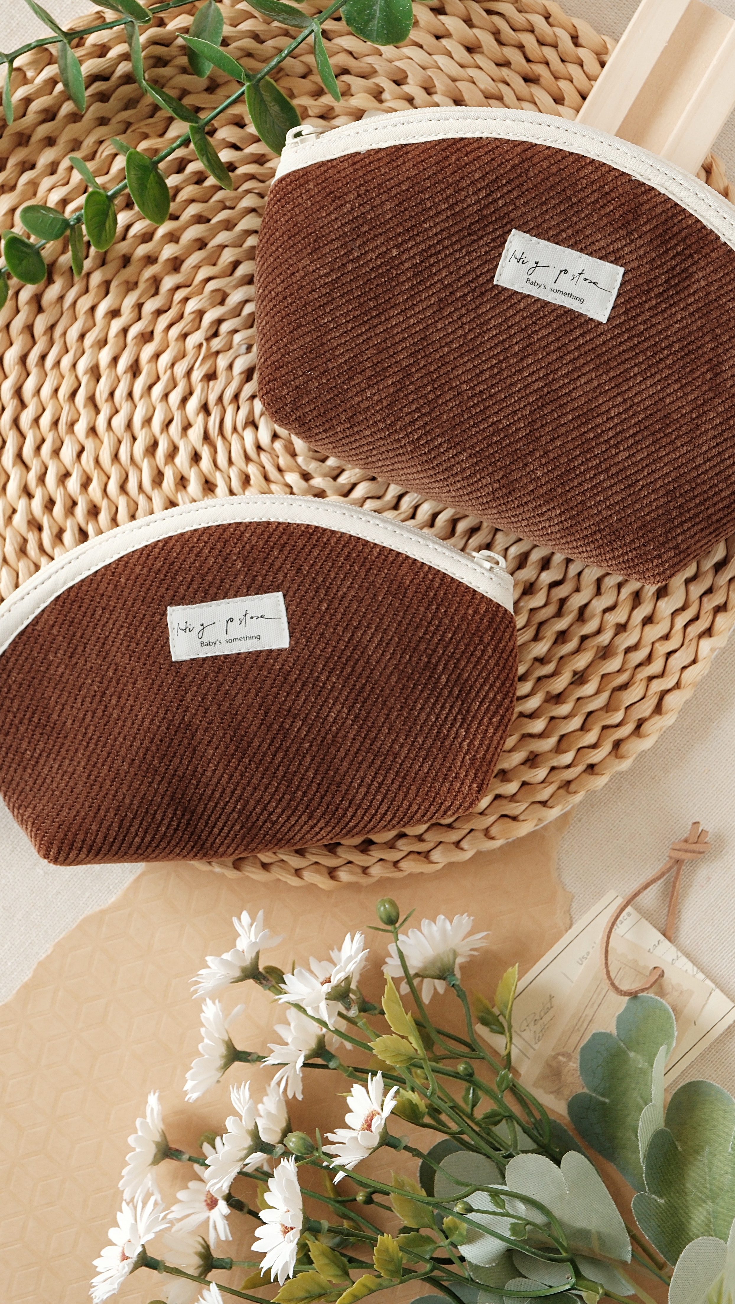 Hi Y.P store-貝殼小物包-焦糖可可