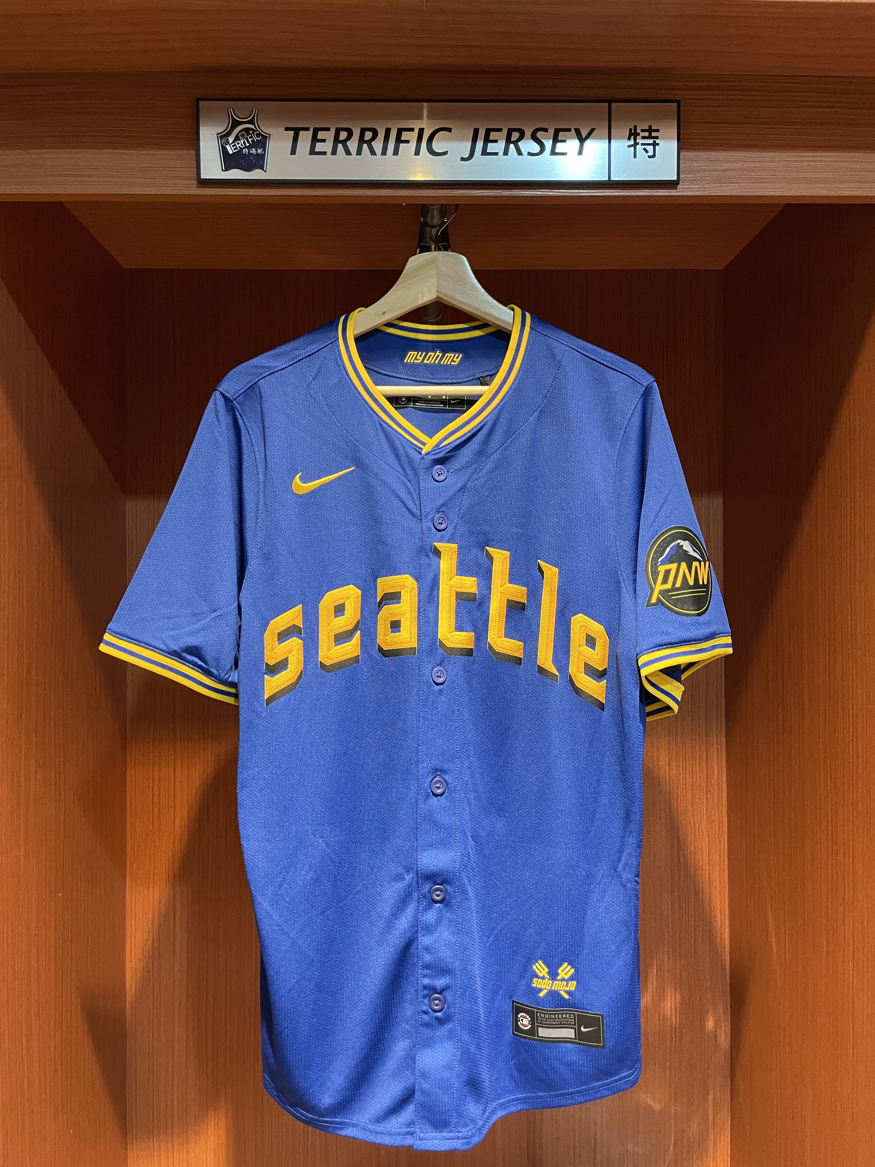 MLB球衣 Julio Rodríguez 西雅圖水手城市 City Nike Limited Player Name Jersey 球迷版 熱轉印 全新