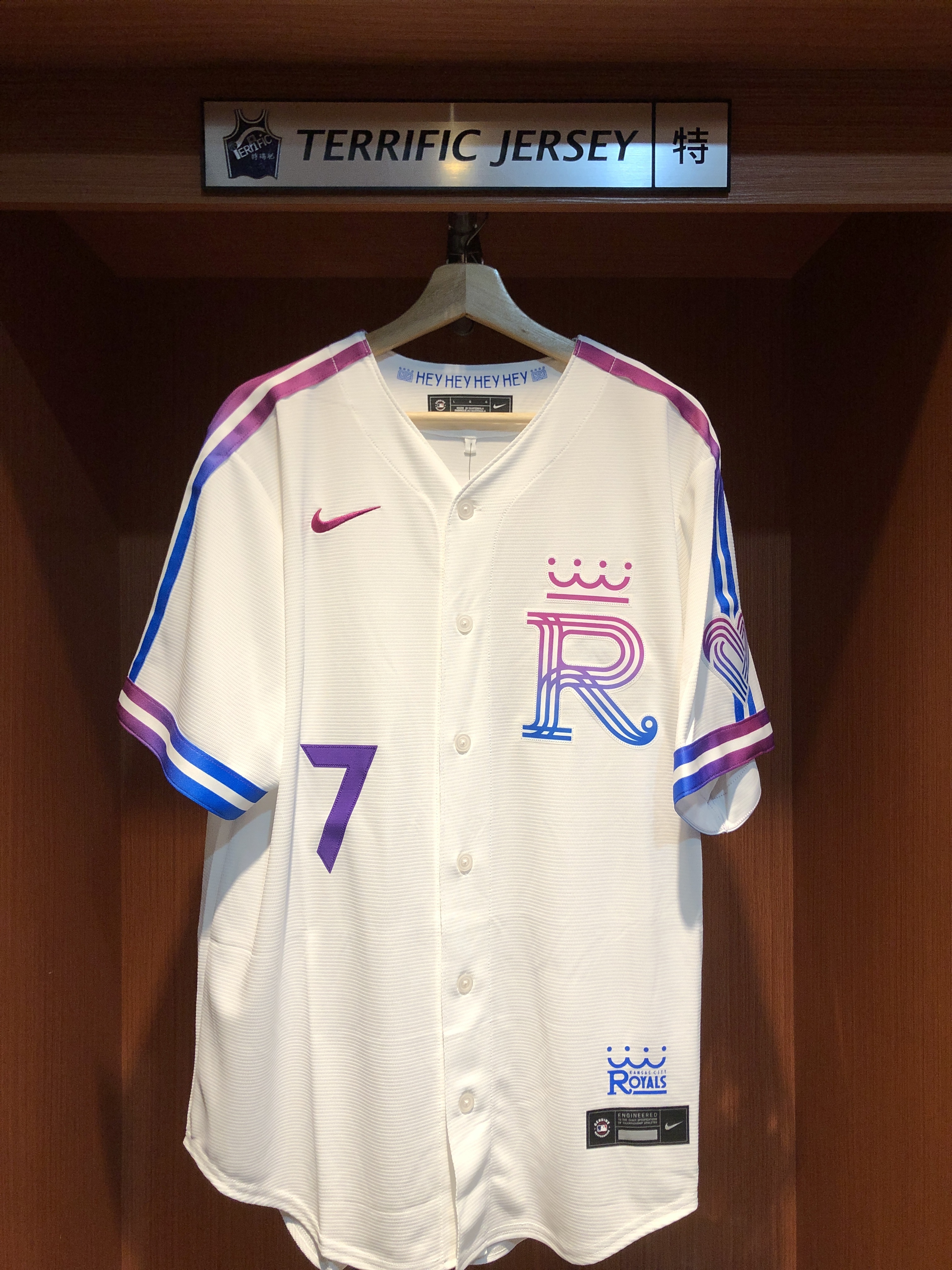 MLB球衣 Bobby Witt Jr. 堪薩斯市皇家城市 2026 City Nike Stadium Jersey 球迷版 熱轉印 全新