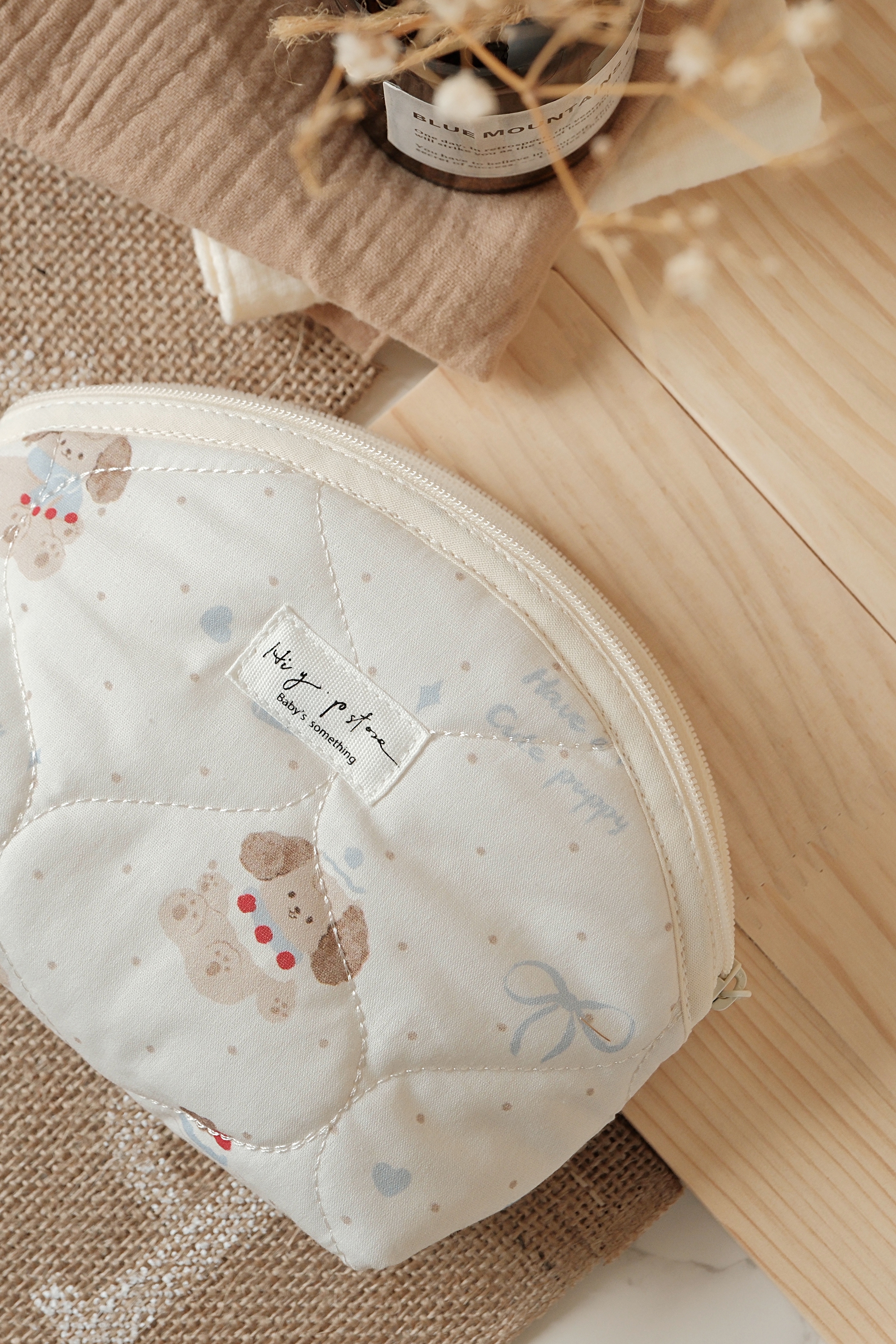 Hi Y.P store-貝殼小物包-暖暖小狗