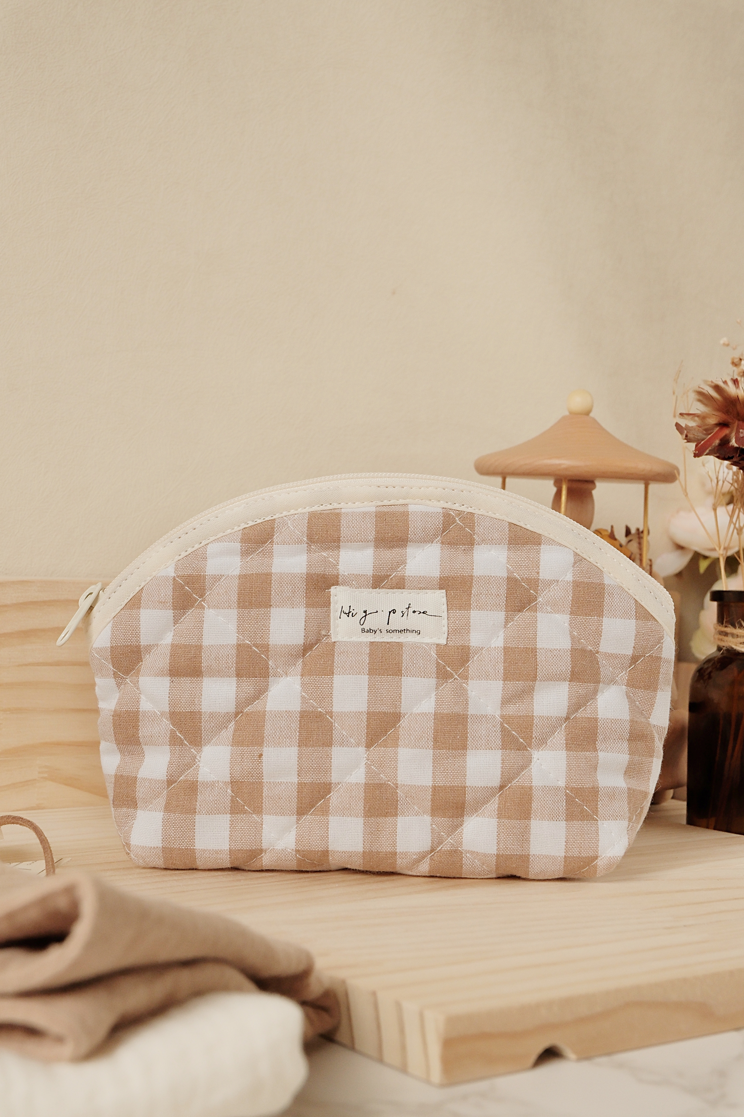 Hi Y.P store-貝殼小物包-午茶拿鐵