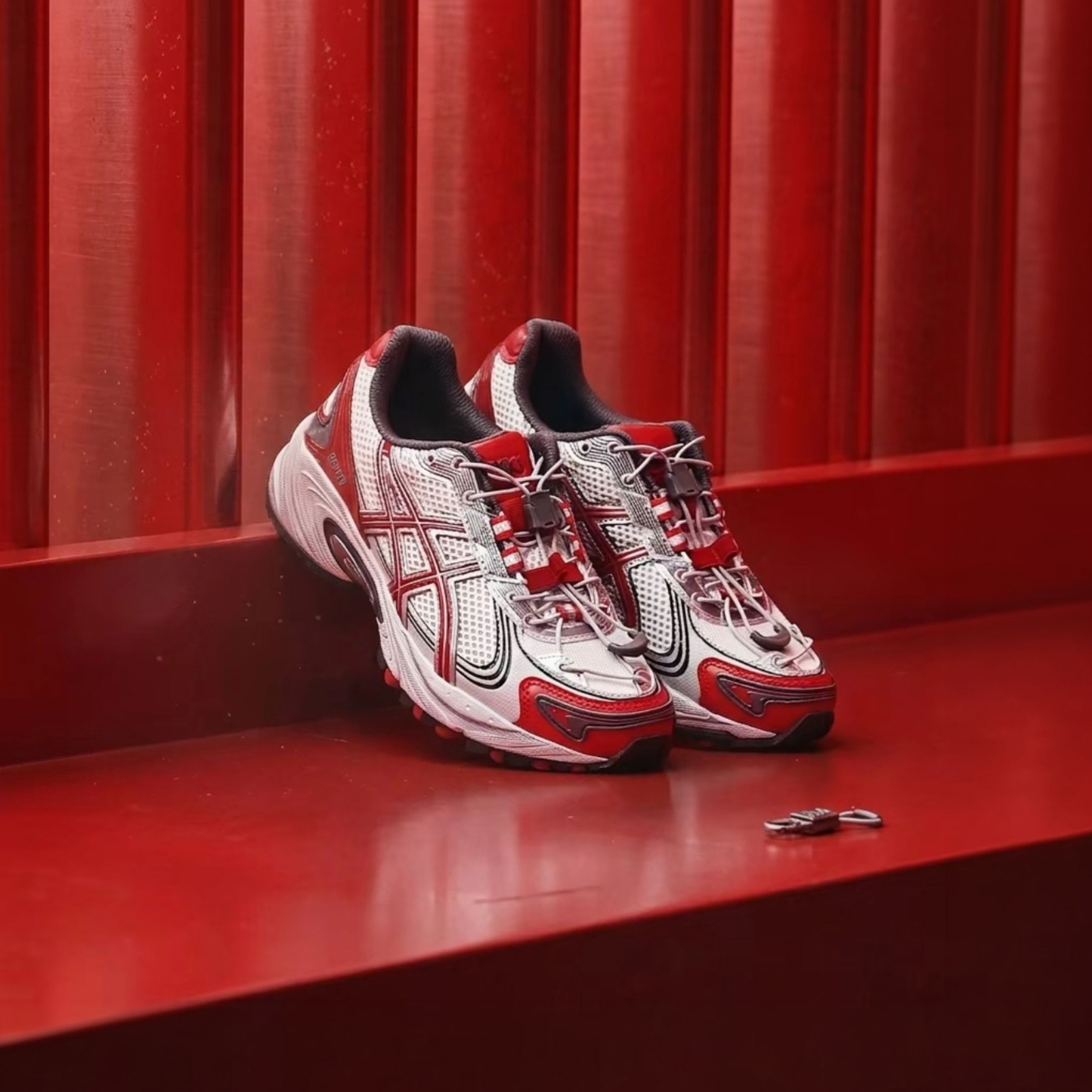 NICEDAY 代購 ASICS GEL-KAHANA TR V4 酒紅 白色 戶外 機能 潮流 生活 休閒 1203A585-100