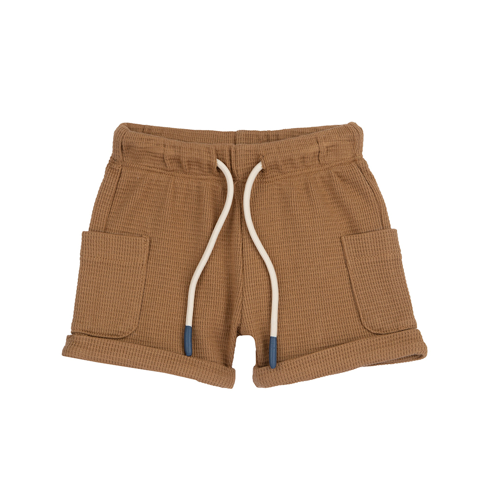 恐龍探險隊-提織側貼袋彈性反折短褲