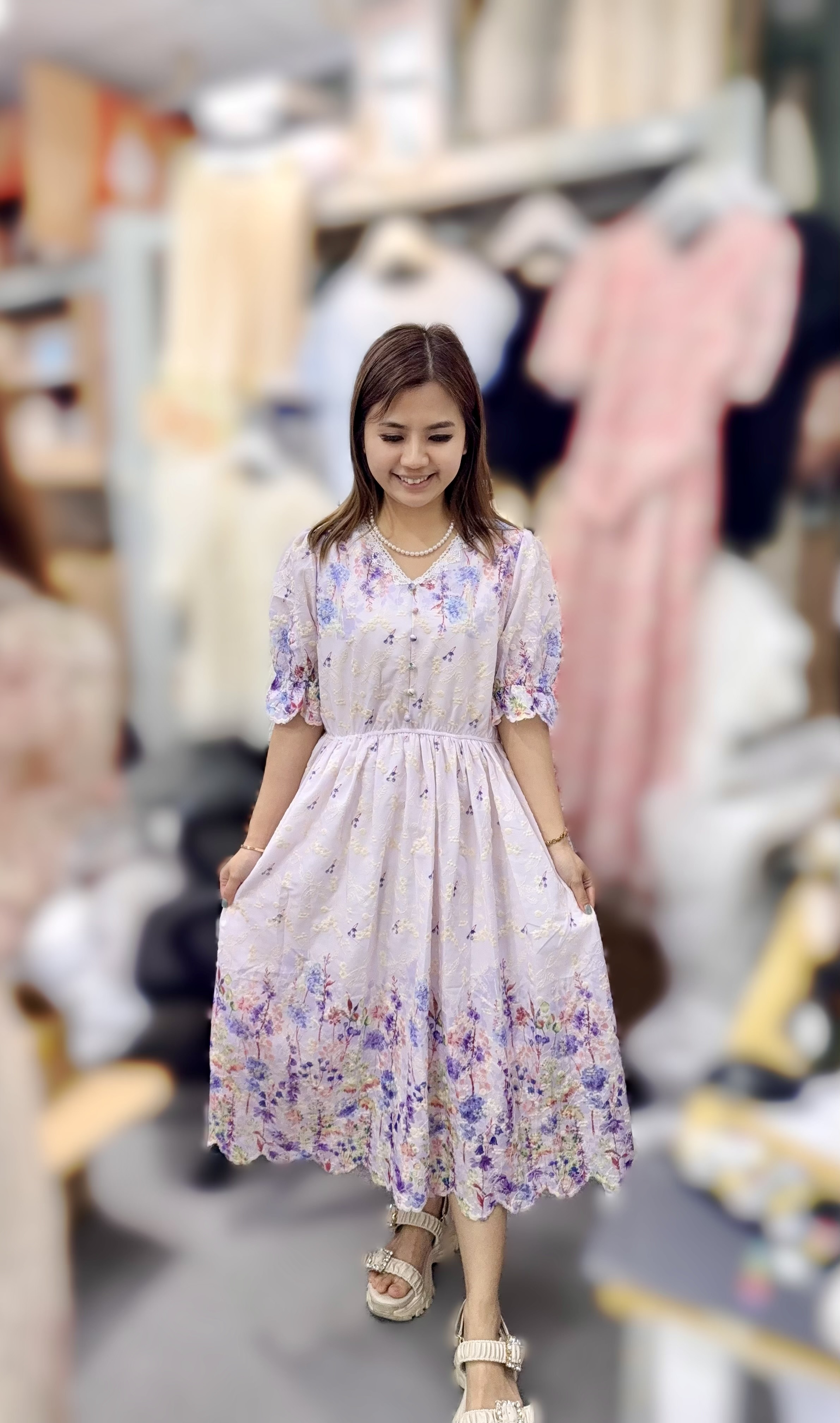 DE19 胸39 腰26-38 長43 $359