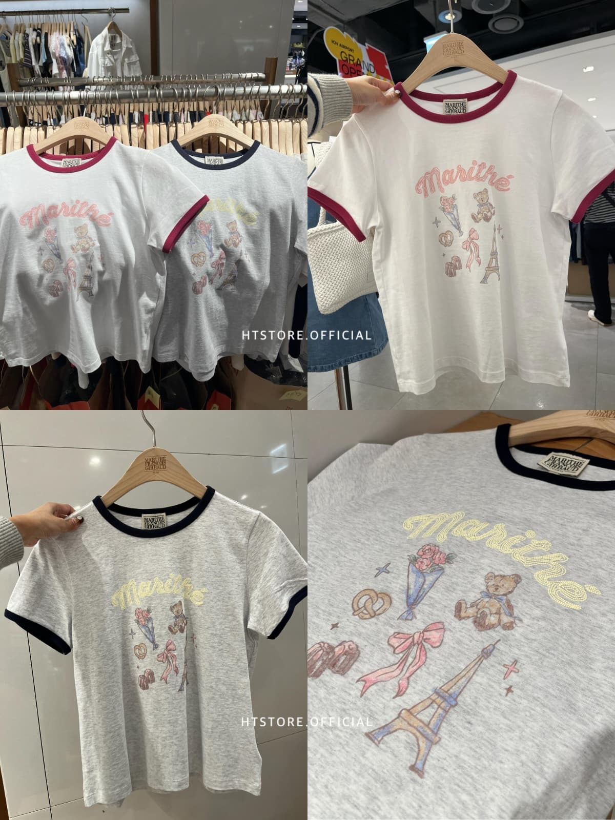 MFG Paris Graphic Ringer Tee (2 Colours)