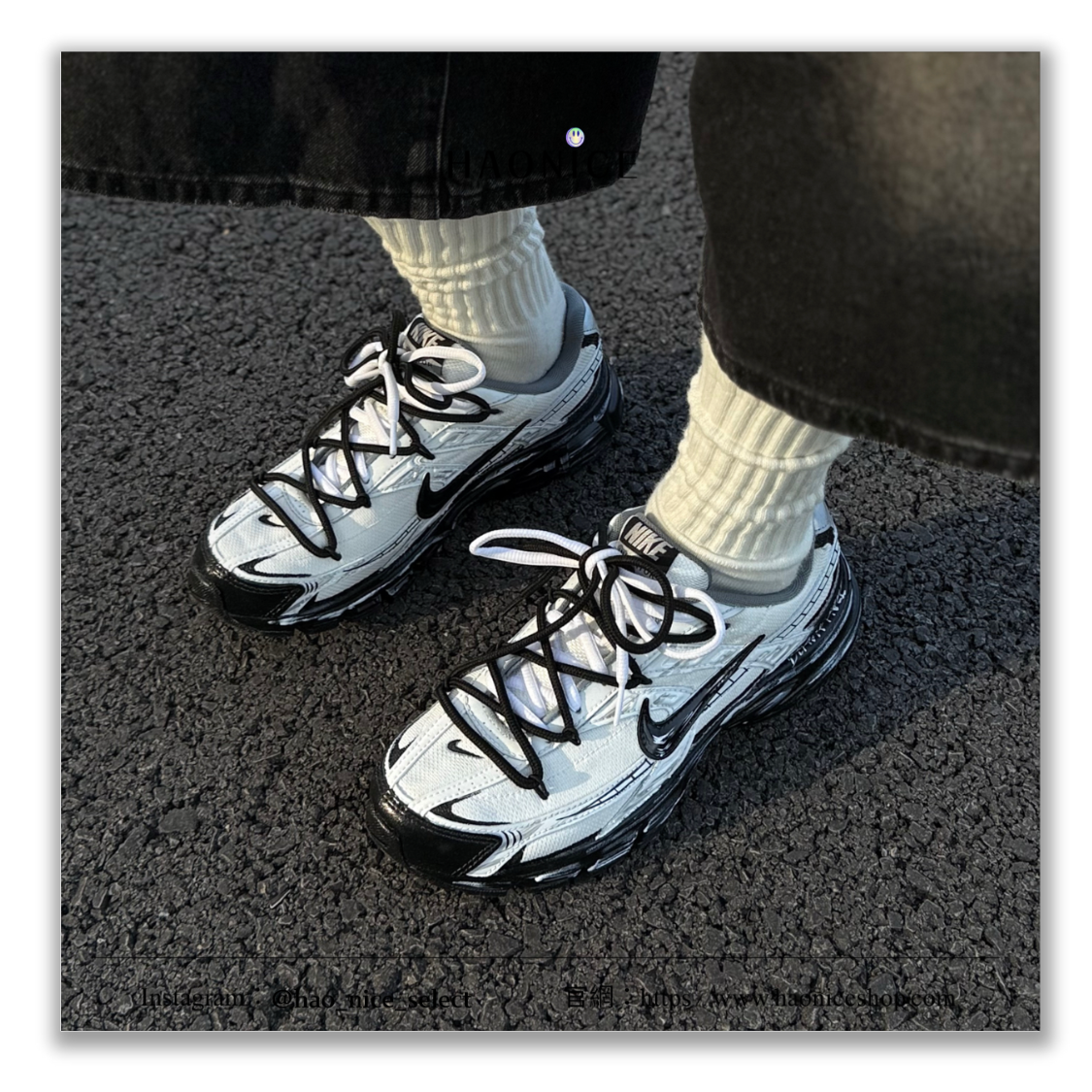 【HAO NICE】藝術訂製款🎨Nike Initiator 黑洞系列 功夫熊貓 機能慢跑鞋 運動鞋