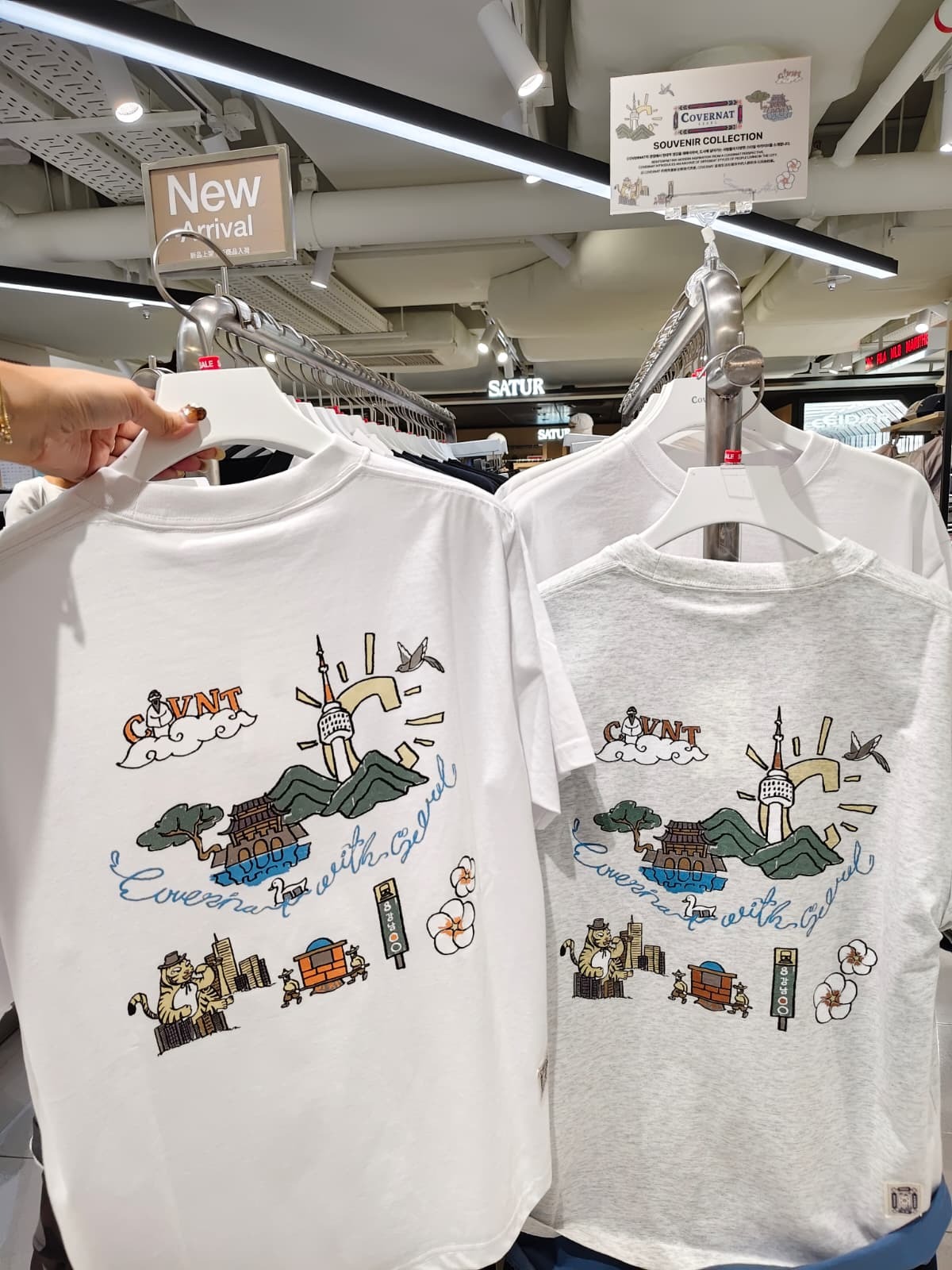 韓國限定｜Covernat with Seoul Tee (2 Colours)