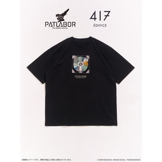 249951 Pbandai 預訂 2026/8月 PATLABOR*417　TSH　HOS MASTER DISC　黒（全3サイズ）