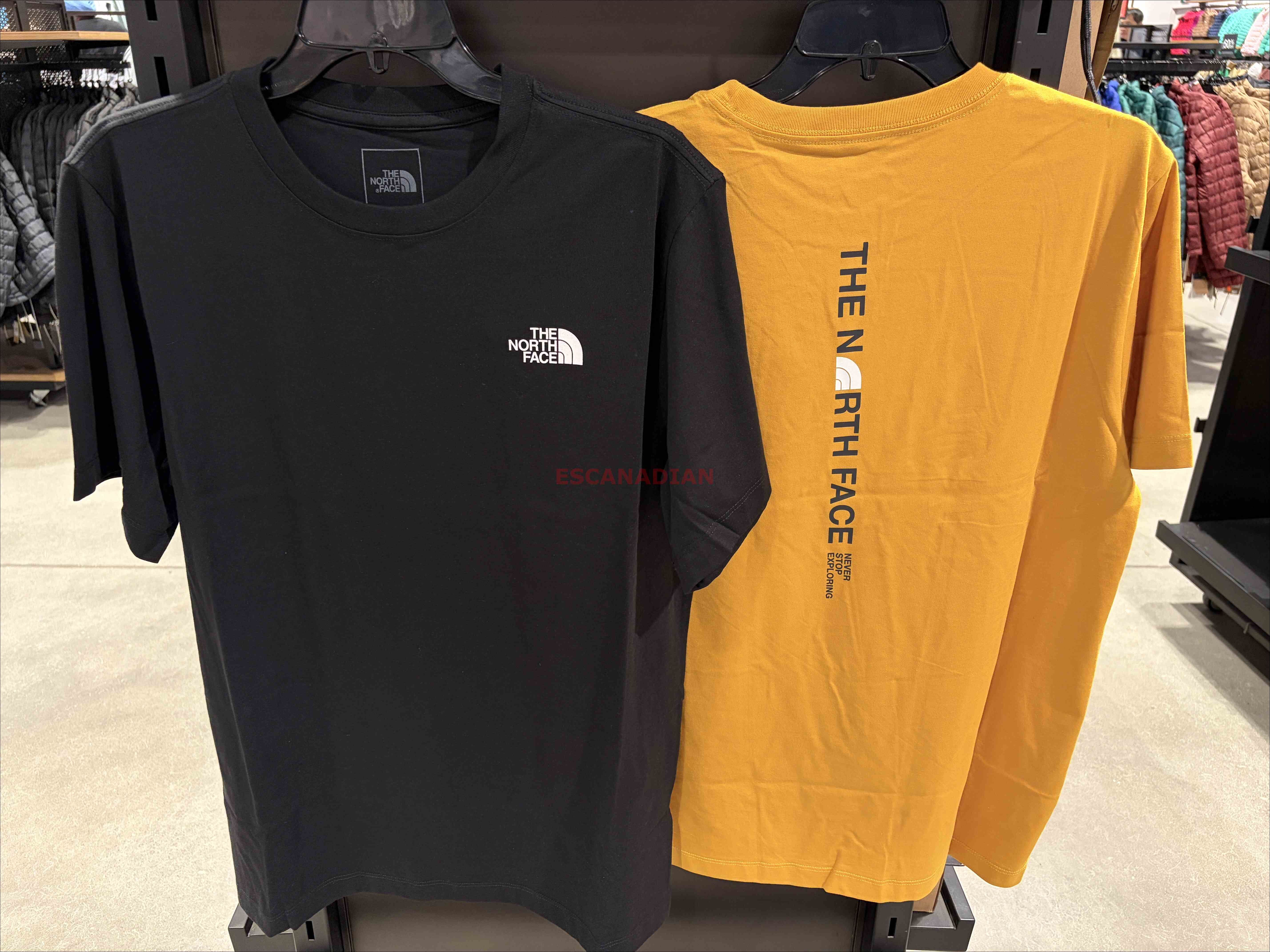 THE NORTH FACE 男大人 正反字樣標語 短TEE