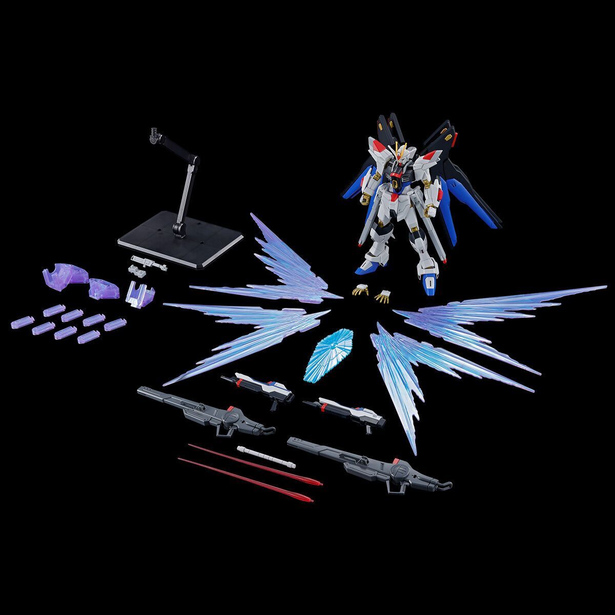 [SEED FREEDOM] HGCE 1/144 STRIKE FREEDOM GUNDAM TYPE II & WINGS OF LIGHT EFFECT SET