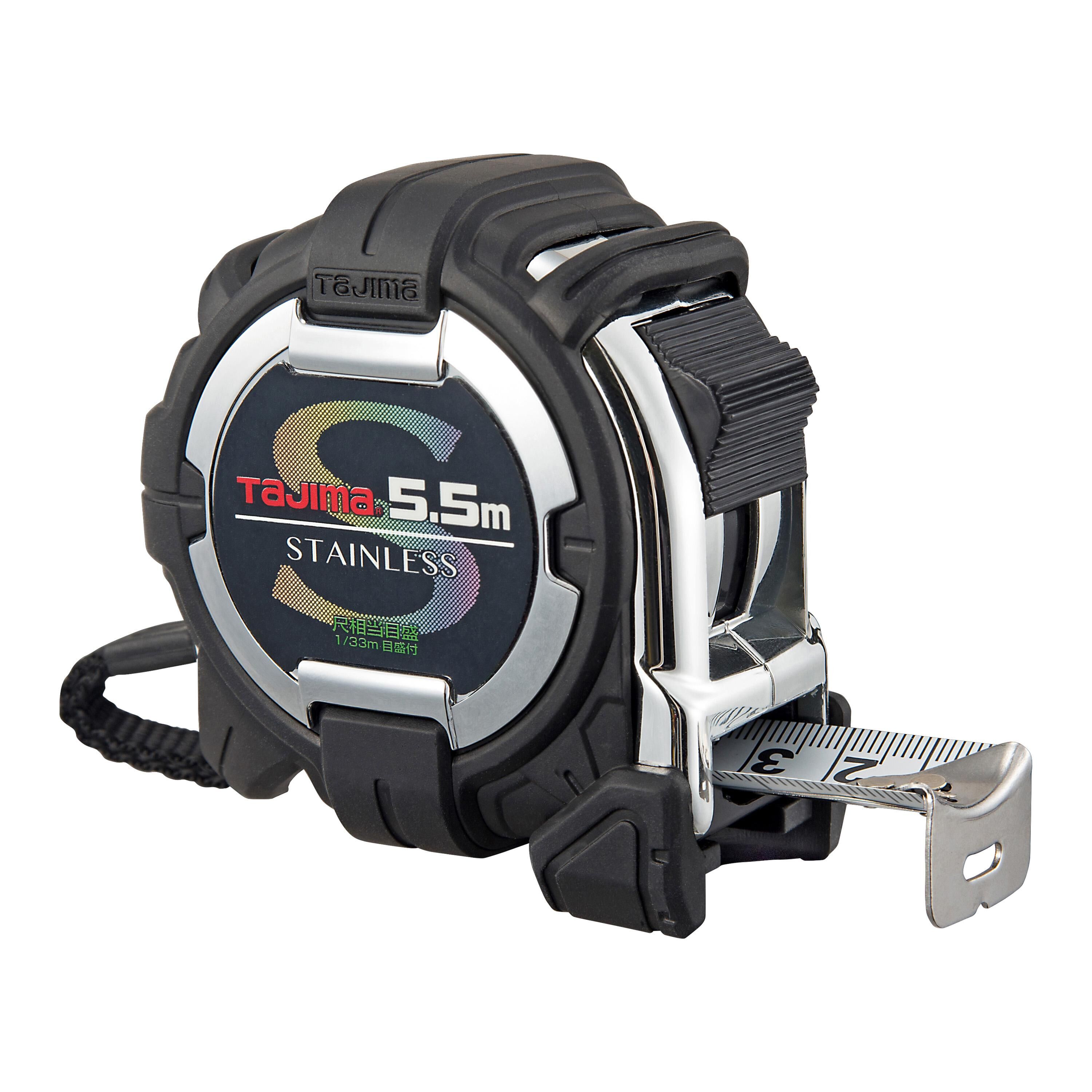 [最後1個] TAJIMA G3不鏽鋼台尺捲尺 5.5*25 G3SL2555SBL