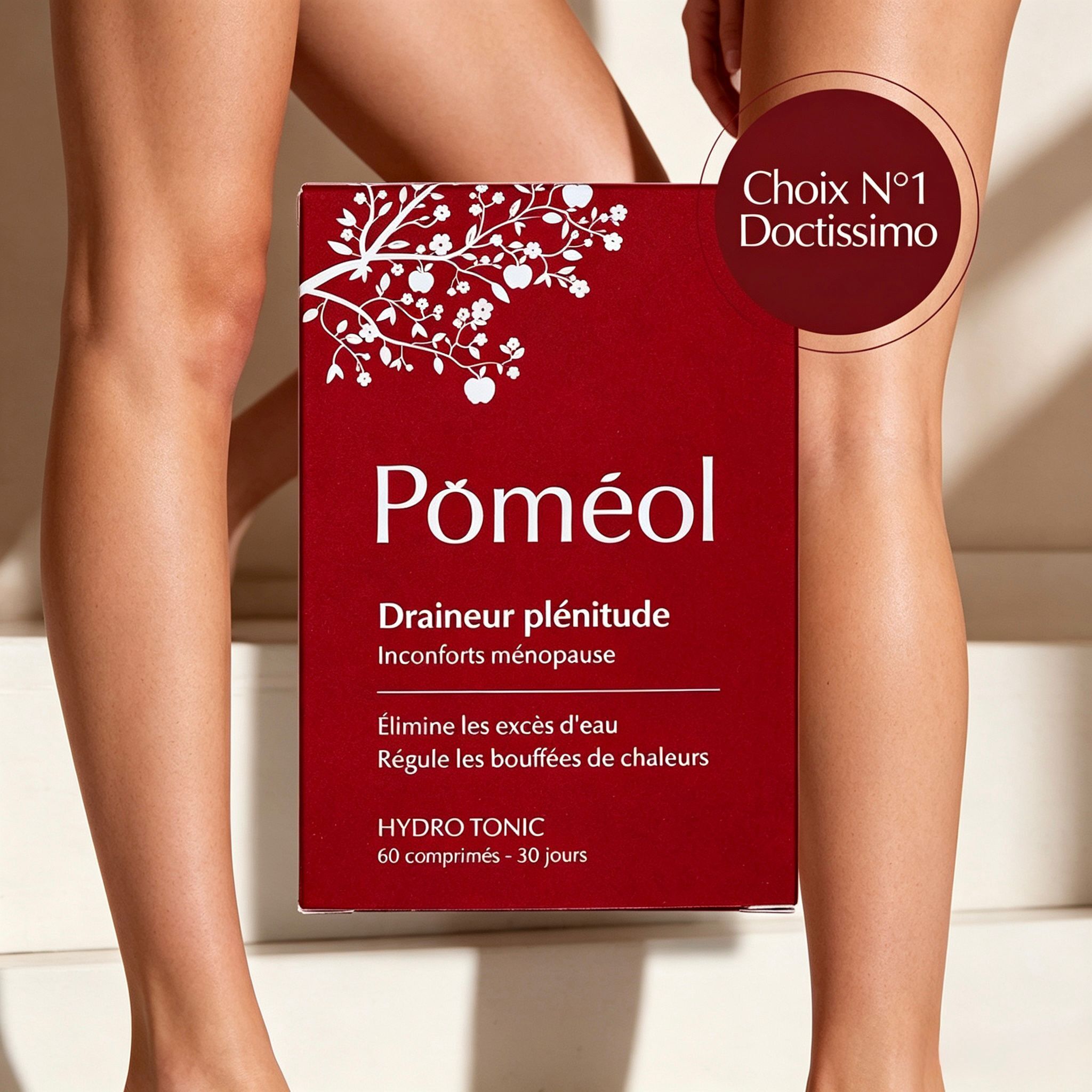 Pomeol  緊致減塑片 60粒【正品】 減腿細腿 體排水腫  Draineur plénitude