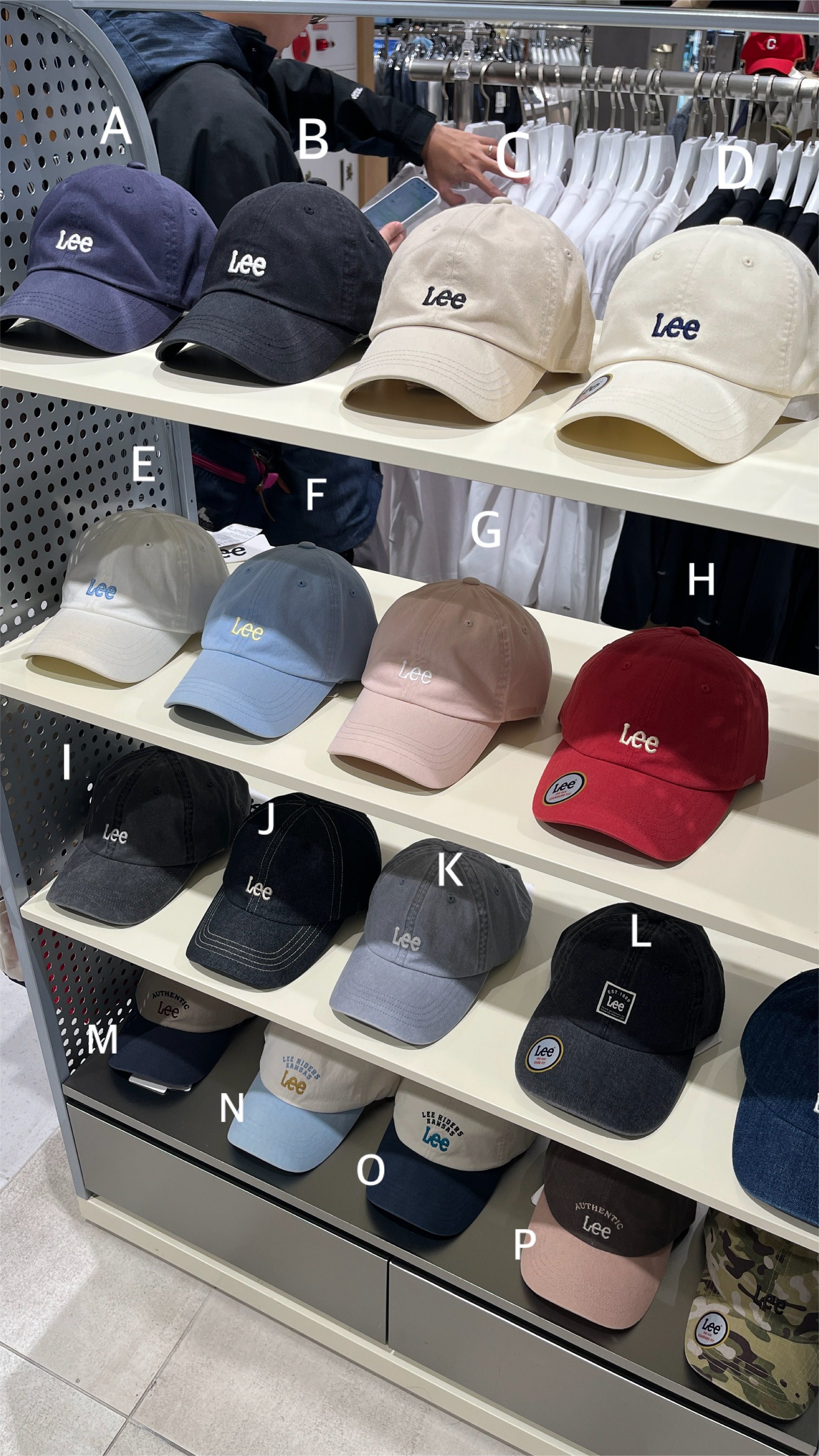 LEE Logo Cap (多色選擇!)