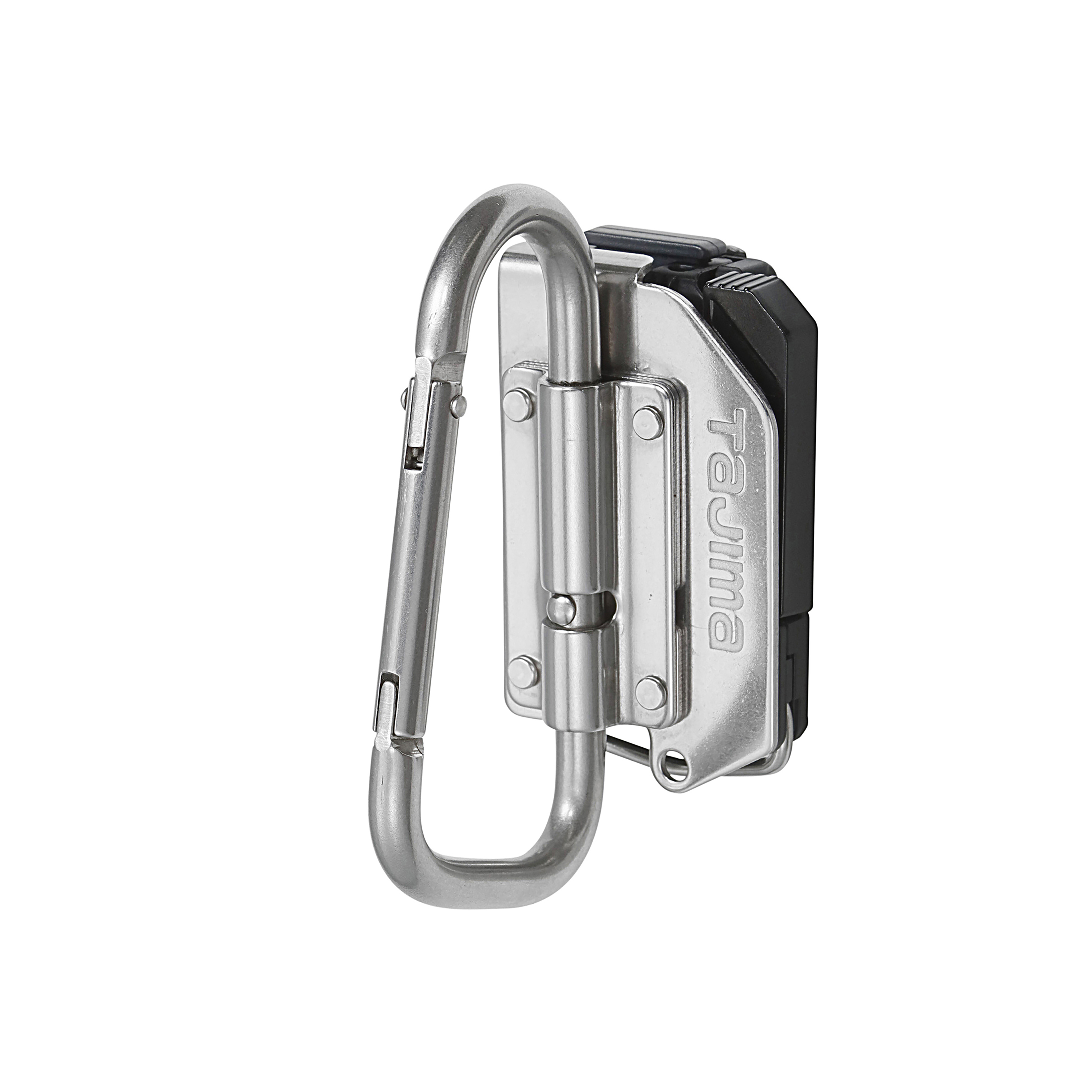 [出清特賣] TAJIMA快扣式不鏽鋼可折工具掛勾 C型 SFKHS-CLF