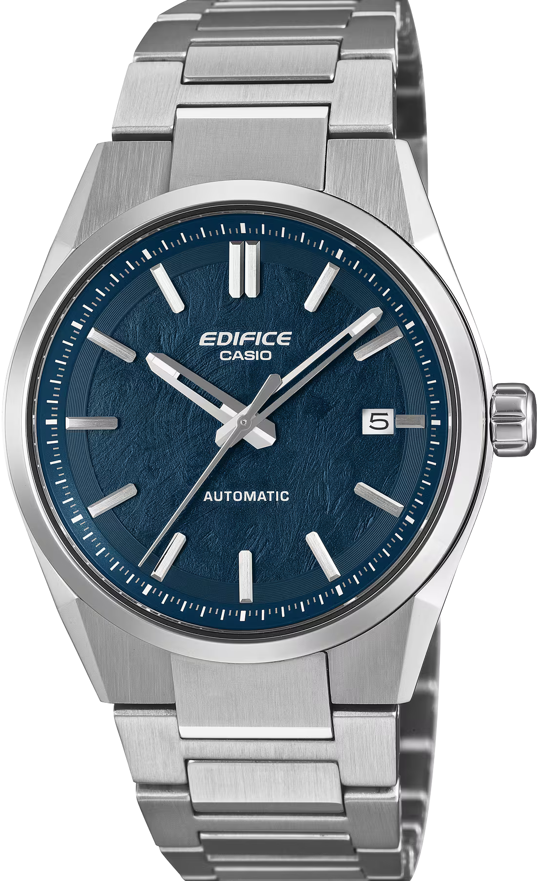 萬年鐘錶 - CASIO EDIFICE 系列 賽車系列鍛造碳面盤大三針機械男錶 EFK-110D-2A 錶徑 : 38MM