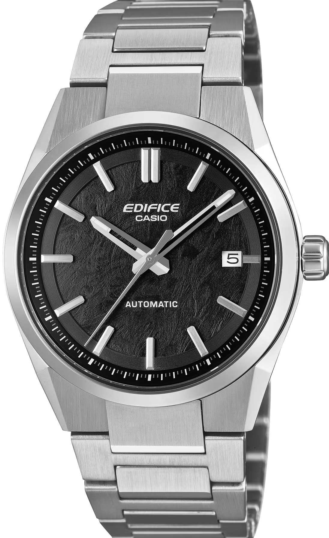 萬年鐘錶 - CASIO EDIFICE 系列 賽車系列鍛造碳面盤大三針機械男錶 EFK-110D-1A 錶徑 : 38MM