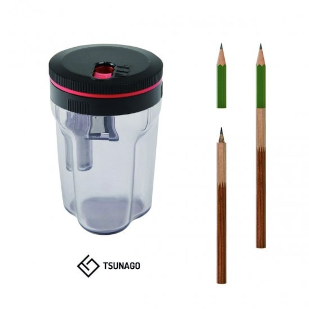 日本 TSUNAGO 鉛筆接筆器 三段式削筆器 (無輔助器)｜NJK 日本