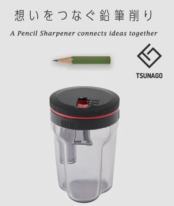 日本 TSUNAGO 鉛筆接筆器 三段式削筆器 (無輔助器)｜NJK 日本