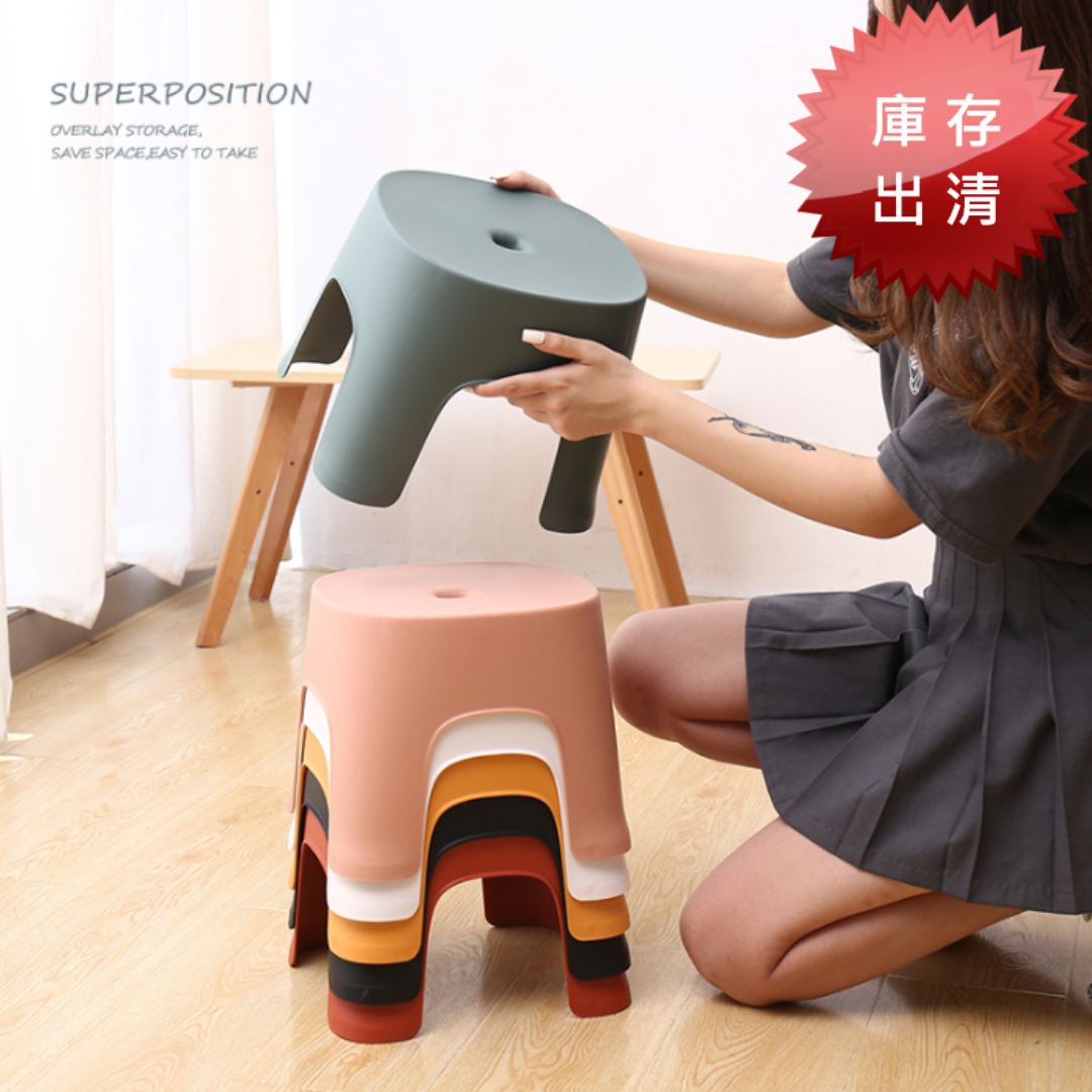 糖果色系繽紛小椅凳(出清款)