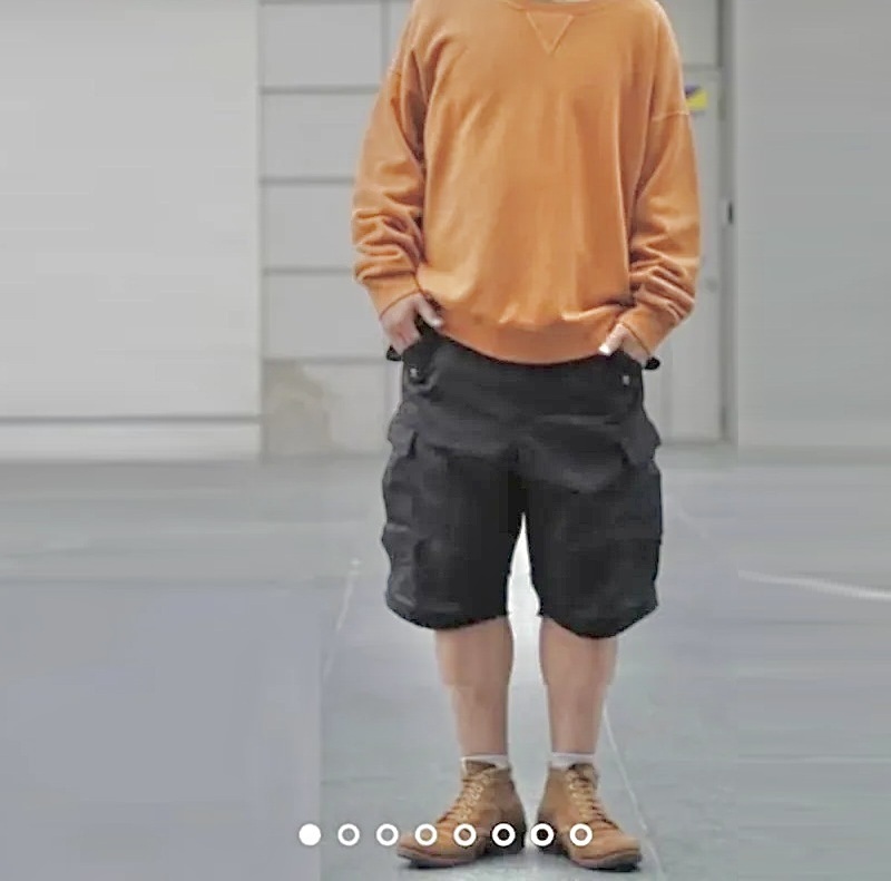 LAST SALE: VISVIM JUMBO EIGER SANCTION SHORTS - BLACK PRE ORDER ITEM (預訂中)