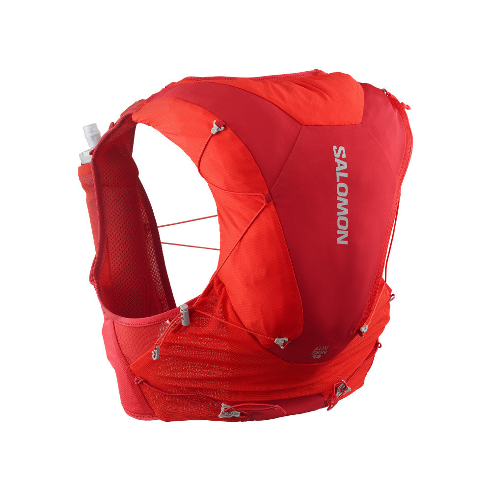 SALOMON ADV SKIN 12 水袋背包組 火焰紅