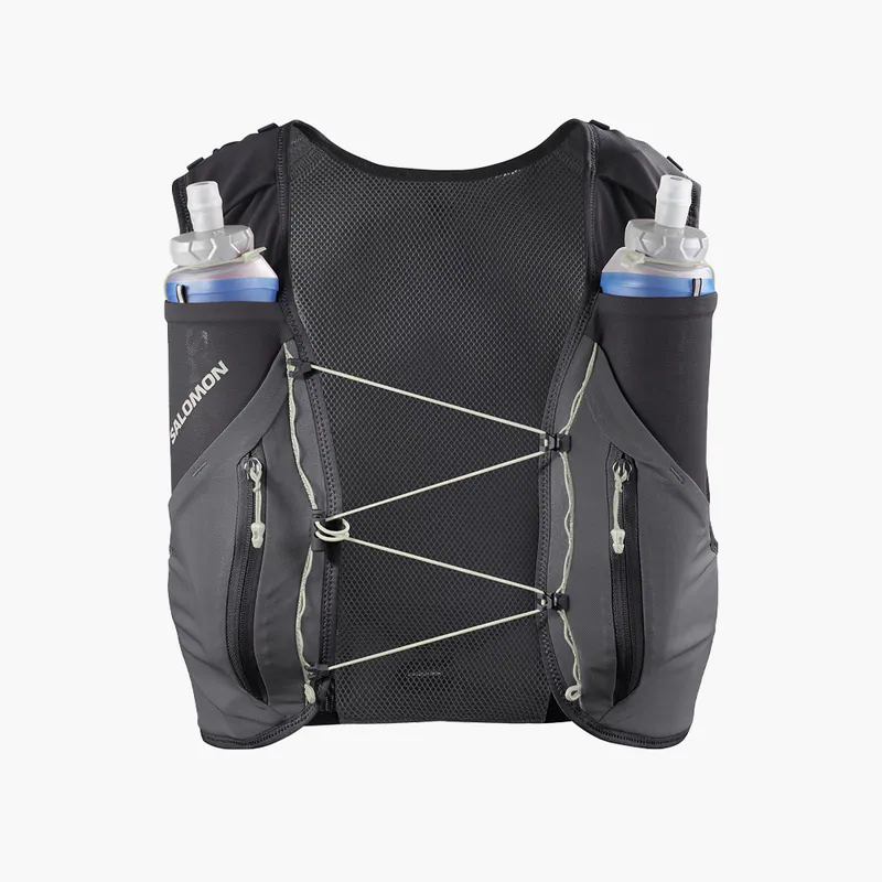 SALOMON ADV SKIN 12 GRADIENT 水袋背包組 幻灰/灰/灰