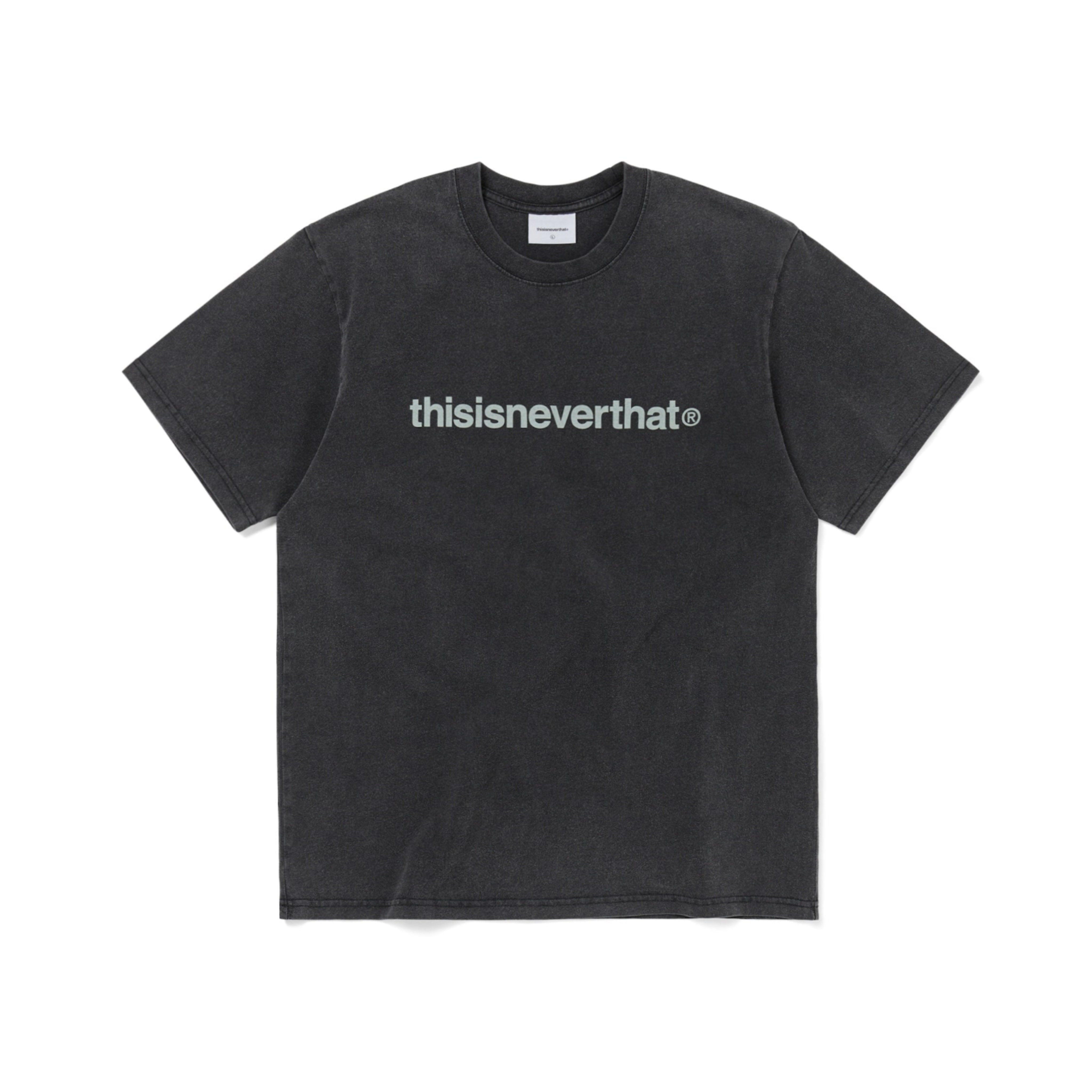 2026SS thisisneverthat T-Logo Tee 基本款 黑色 水洗 短T 現貨 TN260TTSST01