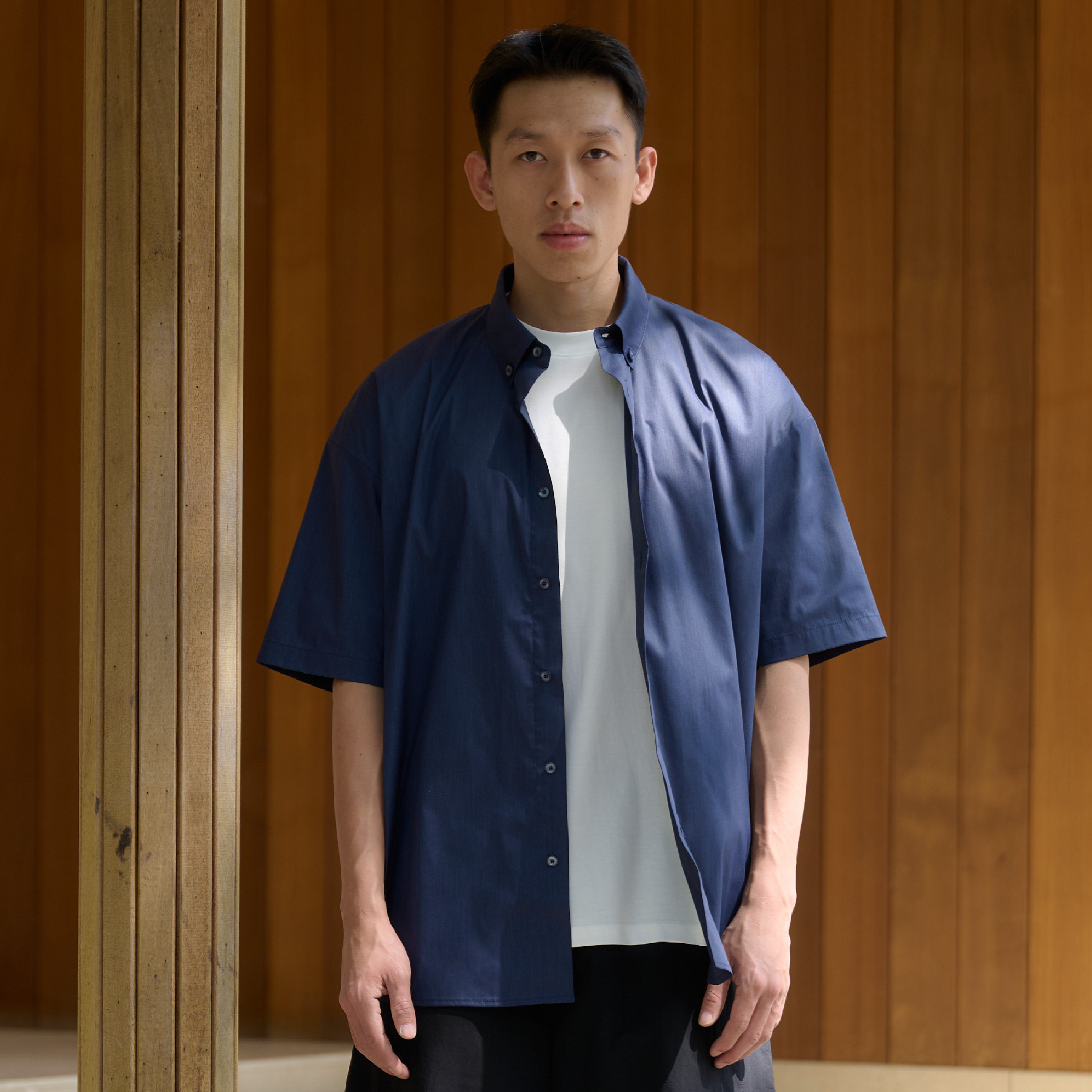 BOHRHOO Wrinkle Free Shirts 防曬抗皺 短袖襯衫 [BH1149]