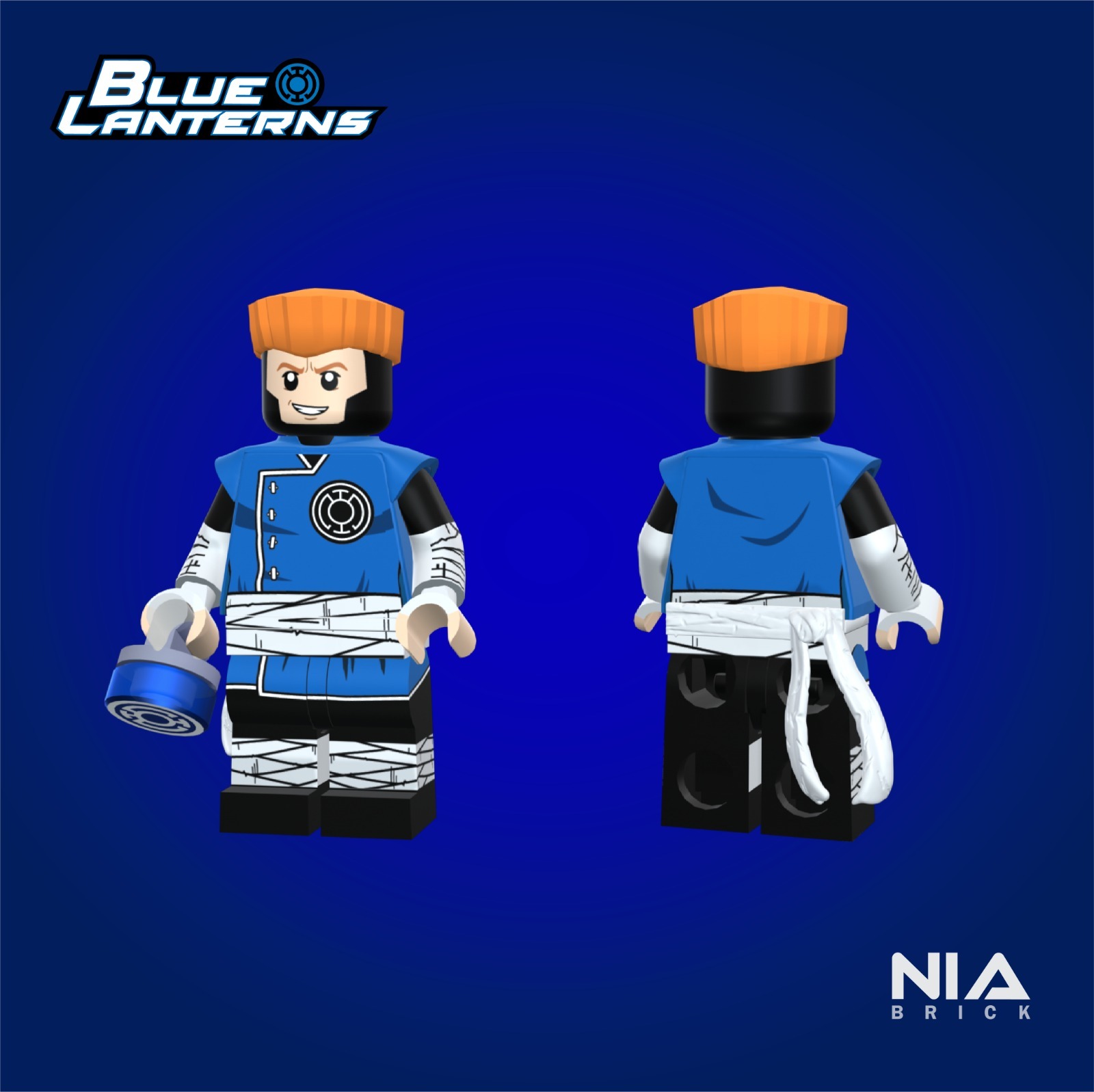 【預訂】【NIA Brick】藍燈俠蓋加德納