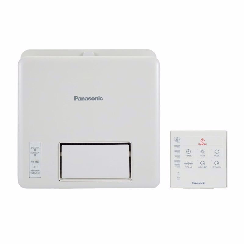 樂聲 Panasonic  FV-23BW2H‧JustFit 窗口式浴室寶‧1200W‧無線遙控‧香港行貨,原廠1年保養‧