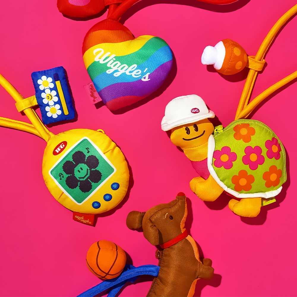 WIGGLE WIGGLE Point Bag Charm