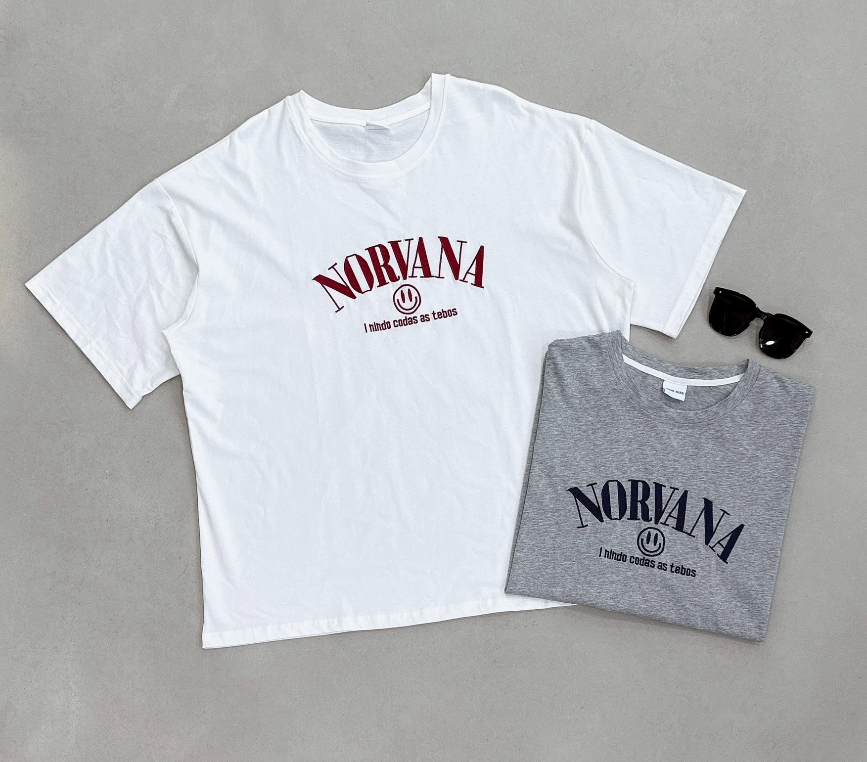 笑臉NORVANA棉質上衣