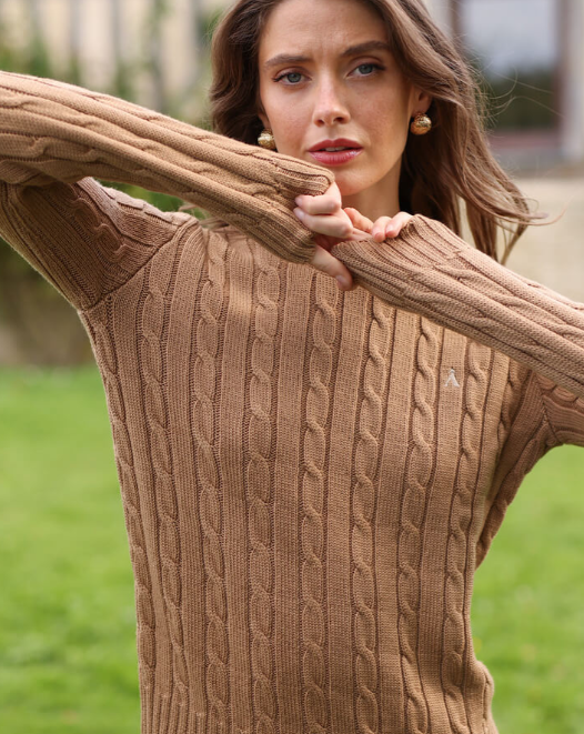 1GL0426-063 [GAALA] Christina Wool Sweater Beige (EU)