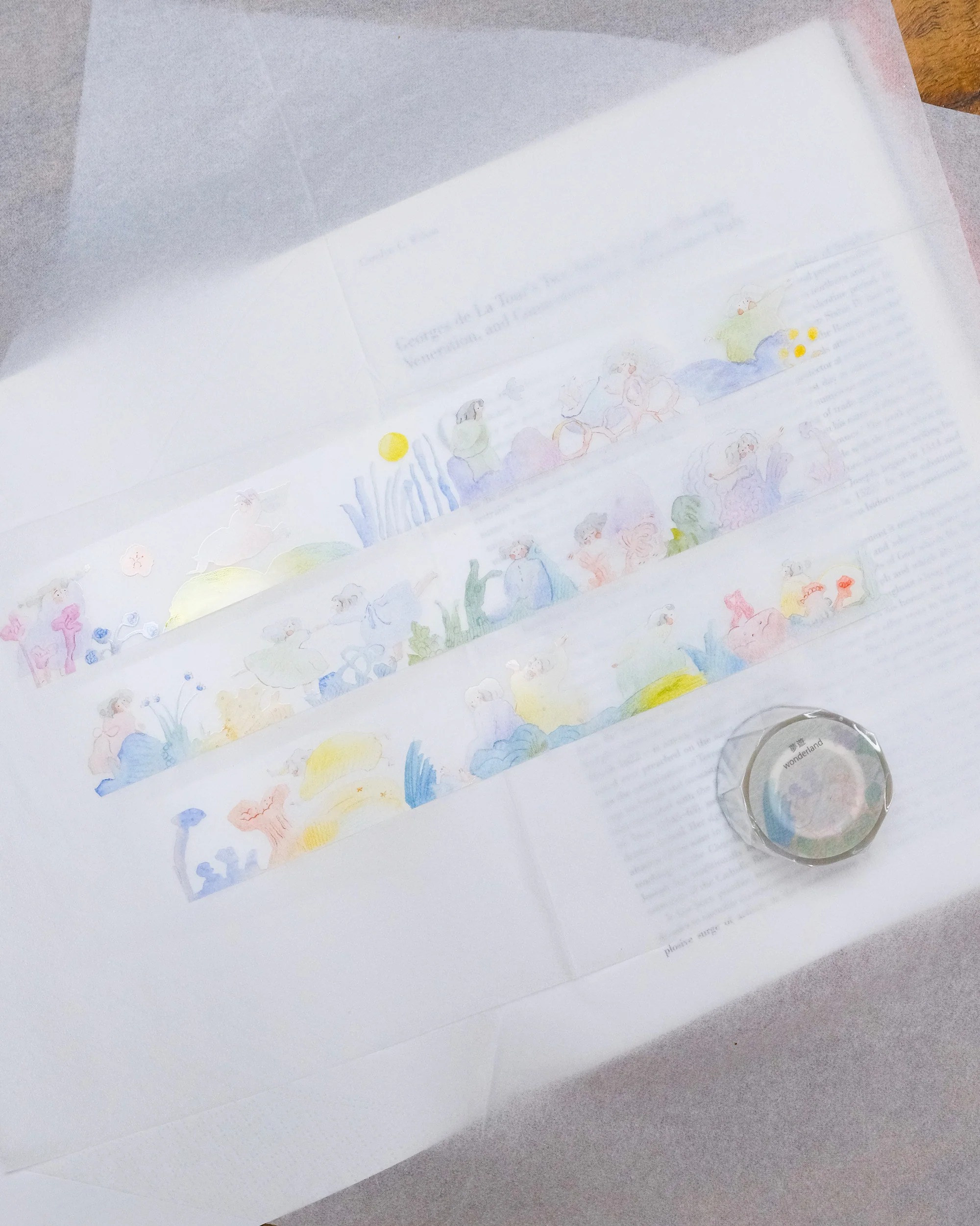 香港｜Dodolulu PET膠帶 夢遊