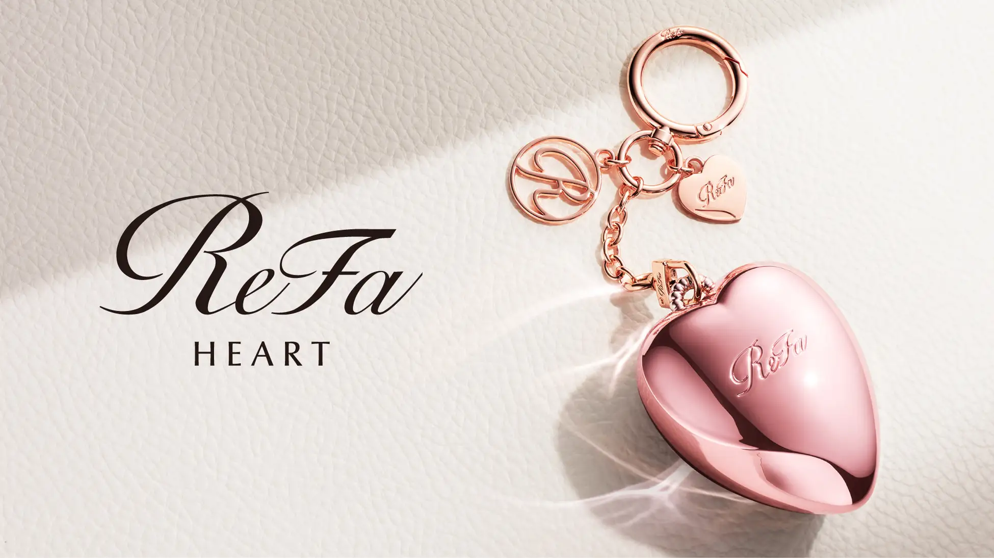 ReFa HEART BRUSH charm (玫瑰金/期內限定)
