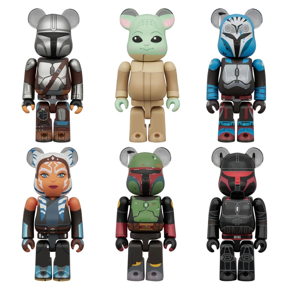 CHASE 星球大戰 THE STAR WARS THE MANDALORIAN 100％ BE@RBRICK