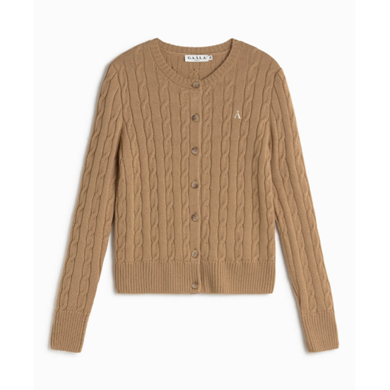 1GL0426-304 [GAALA] Vincent Wool Cardigan Beige (EU)