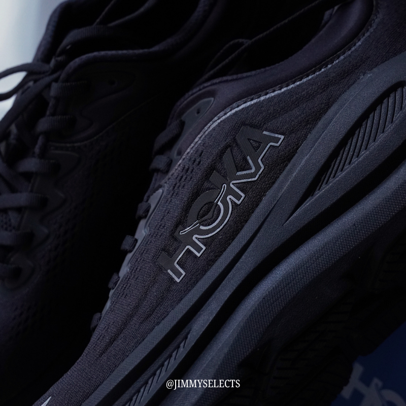 【現貨】HOKA Bondi 9 Wide (2E)  男款寬楦路跑鞋｜黑色 Black