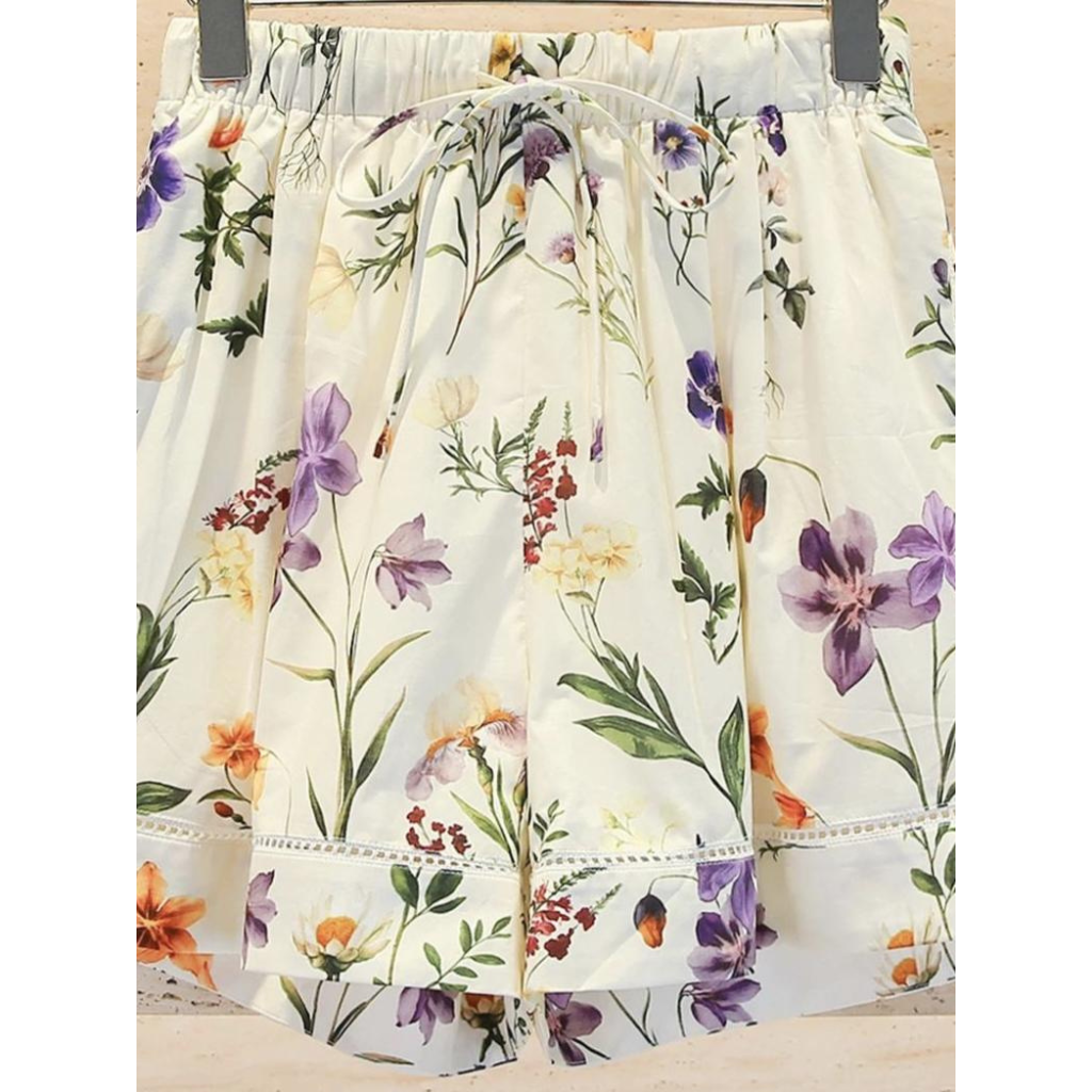 FRA-CCG0427-474 水彩花草印花半身短裙 (A24) (S-L)