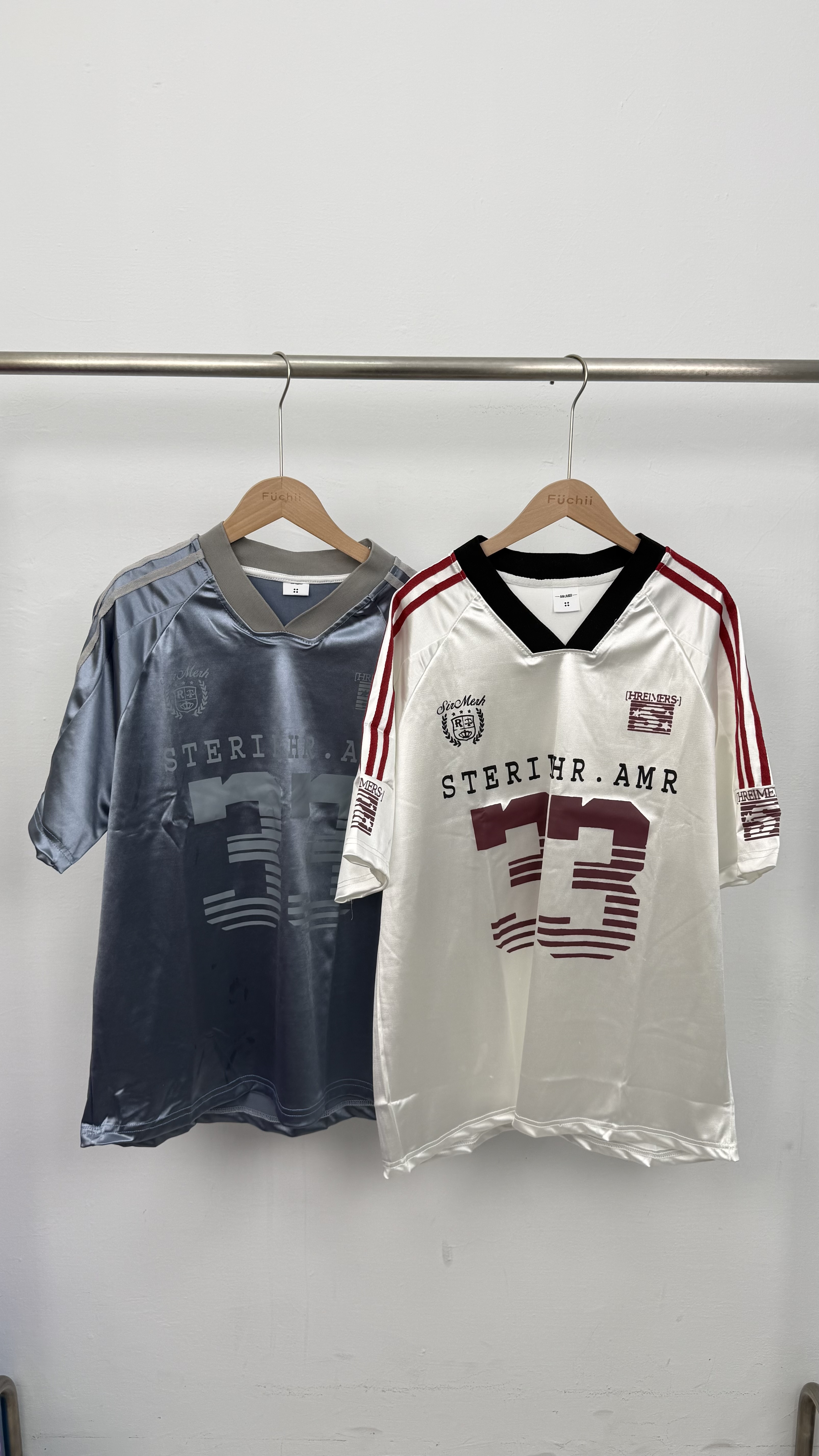 C62 絲綢亮面運動球衣