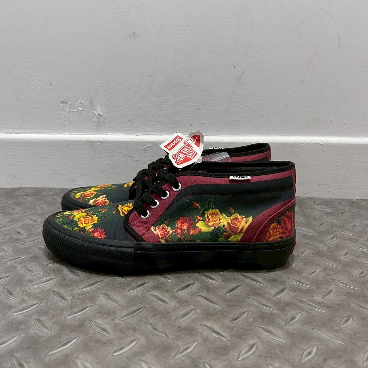 Vans Chukka Supreme Jean Paul Gaultier Burgundy SIZE 26.5CM