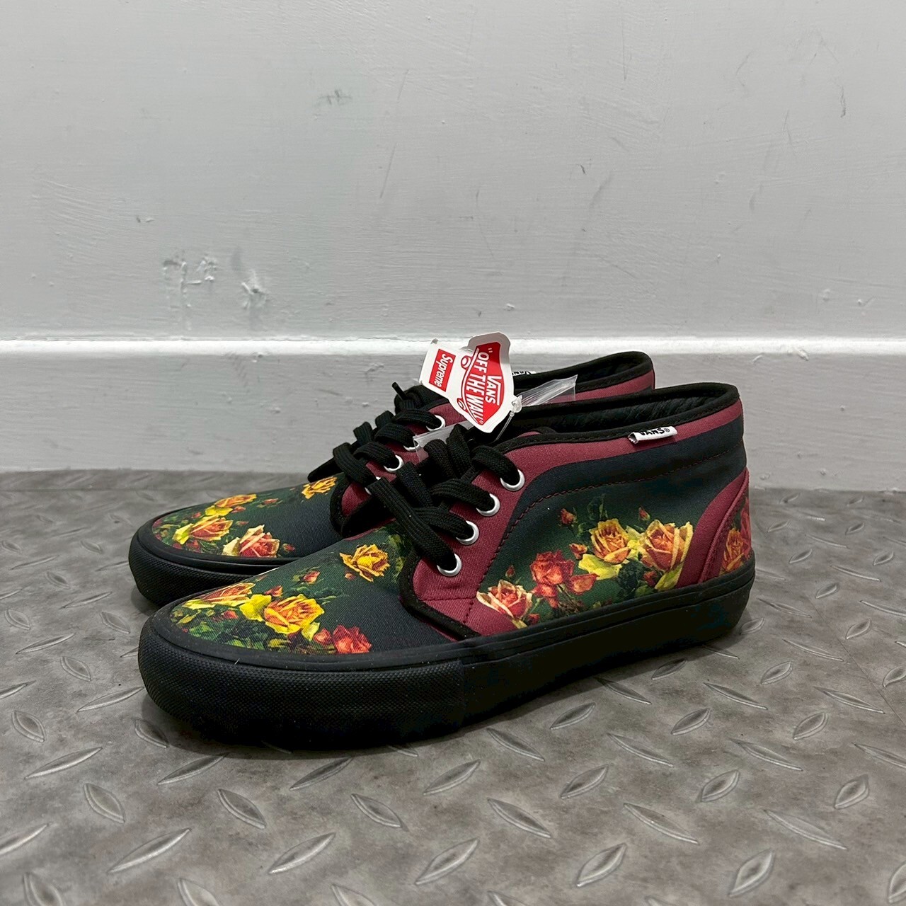 Vans Chukka Supreme Jean Paul Gaultier Burgundy SIZE 26.5CM