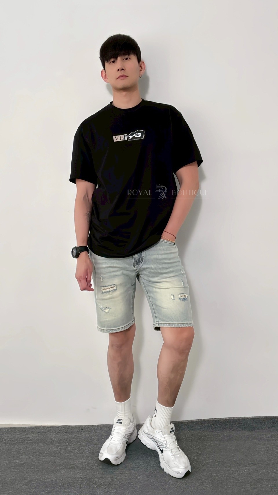 Y-3 胸前VERY-3印花短T