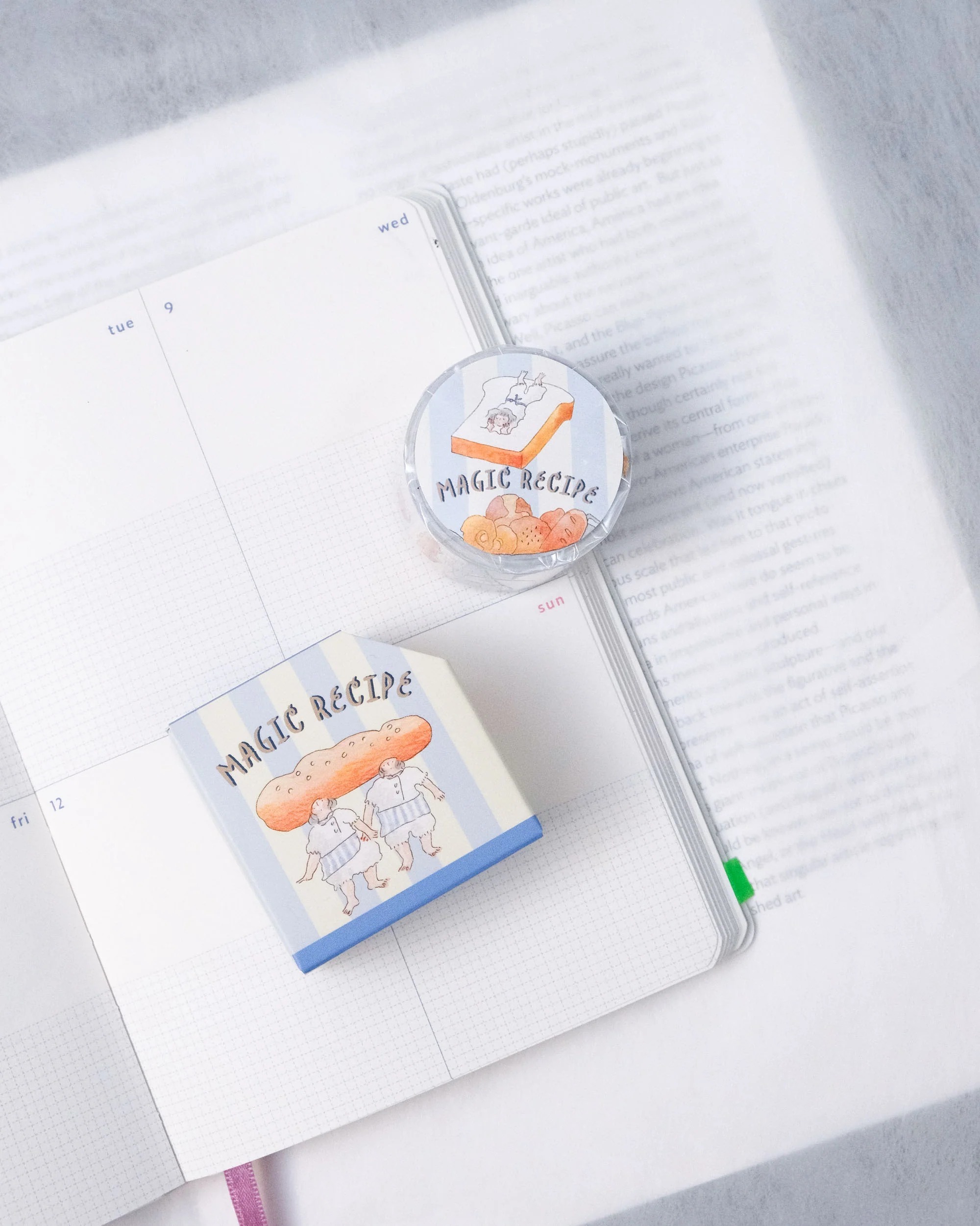 香港｜Dodolulu 標籤貼紙卷 麵包工房