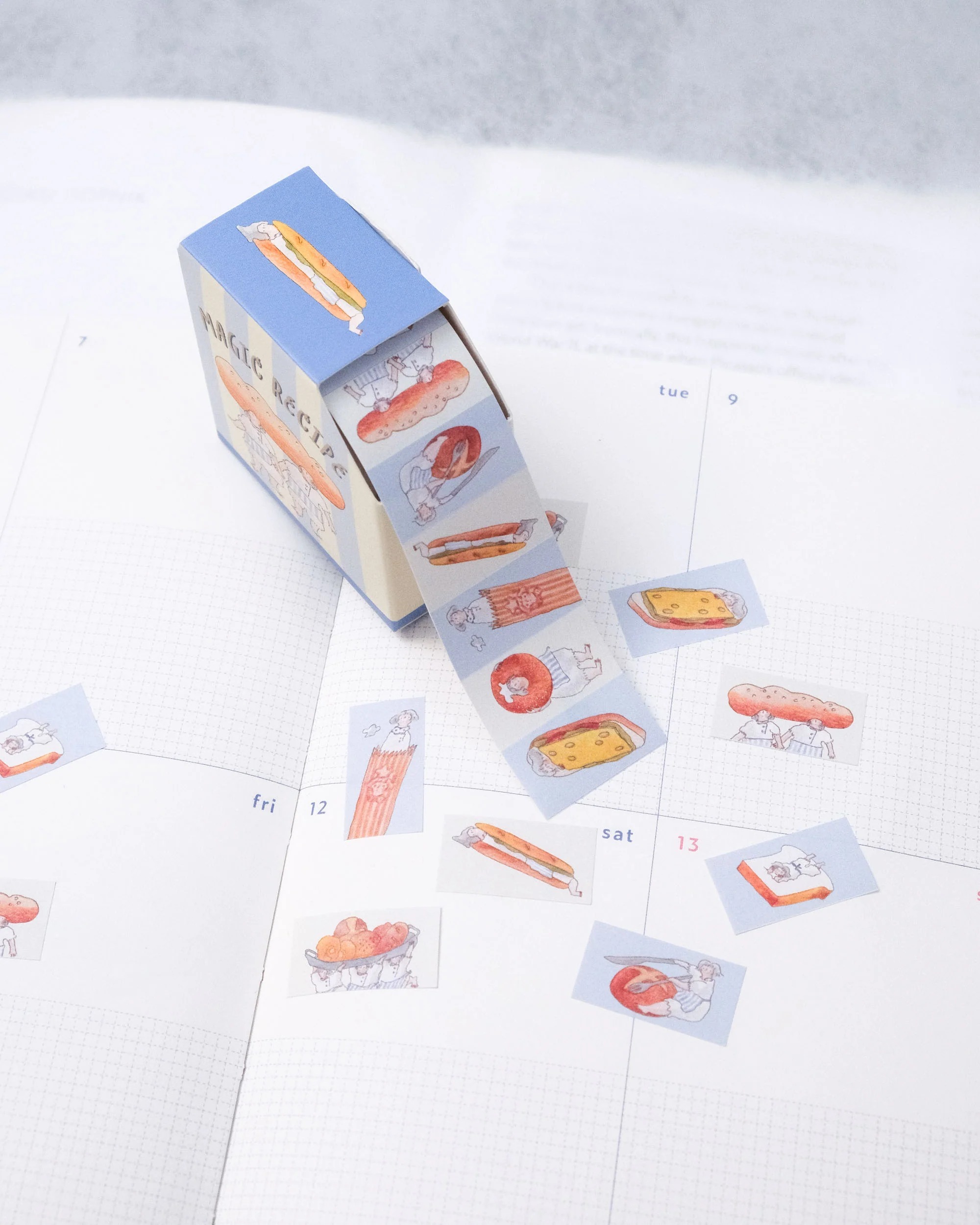 香港｜Dodolulu 標籤貼紙卷 麵包工房