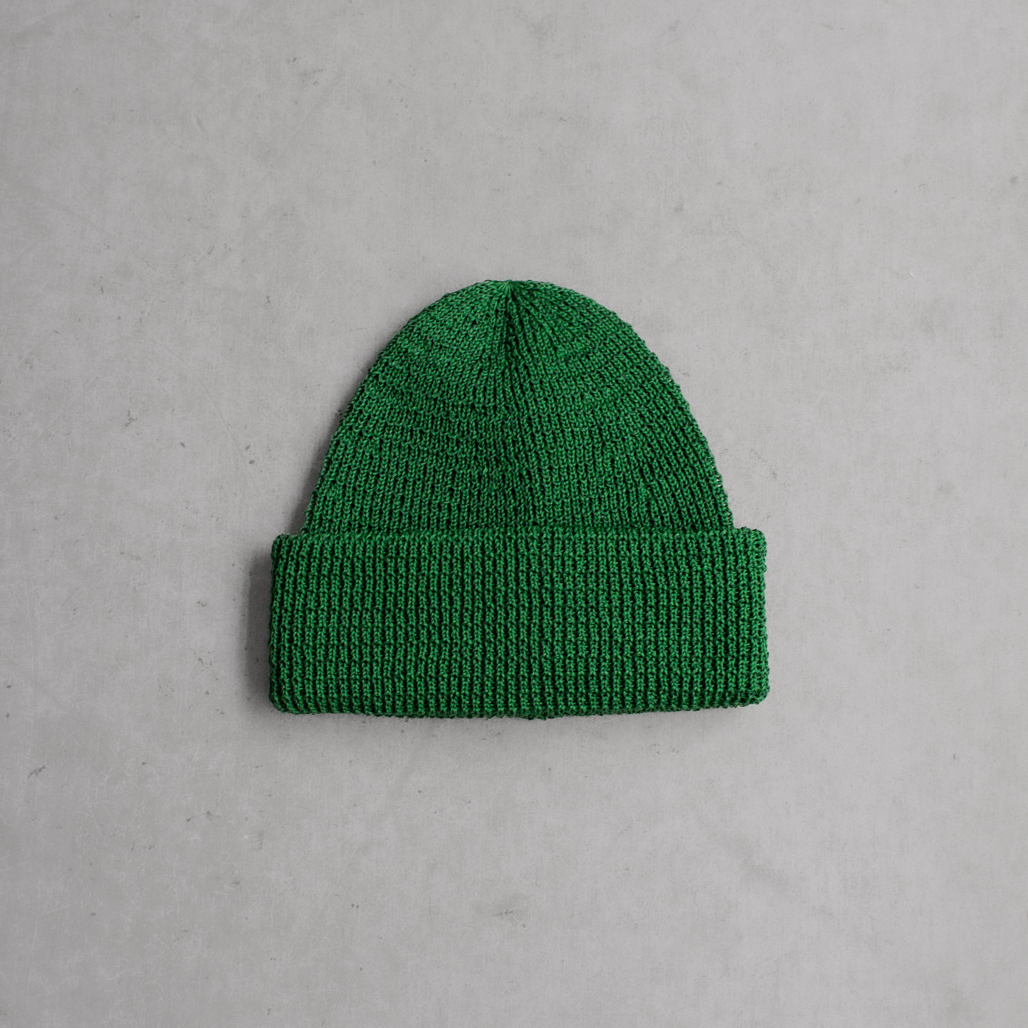 CABLEAMI LINEN-LIKE FINISHED COTTON CAP 純棉 反摺 針織帽